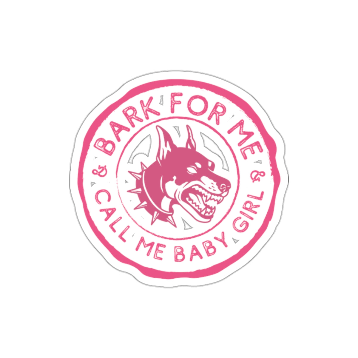 Bark For Me! Die-Cut Stickers