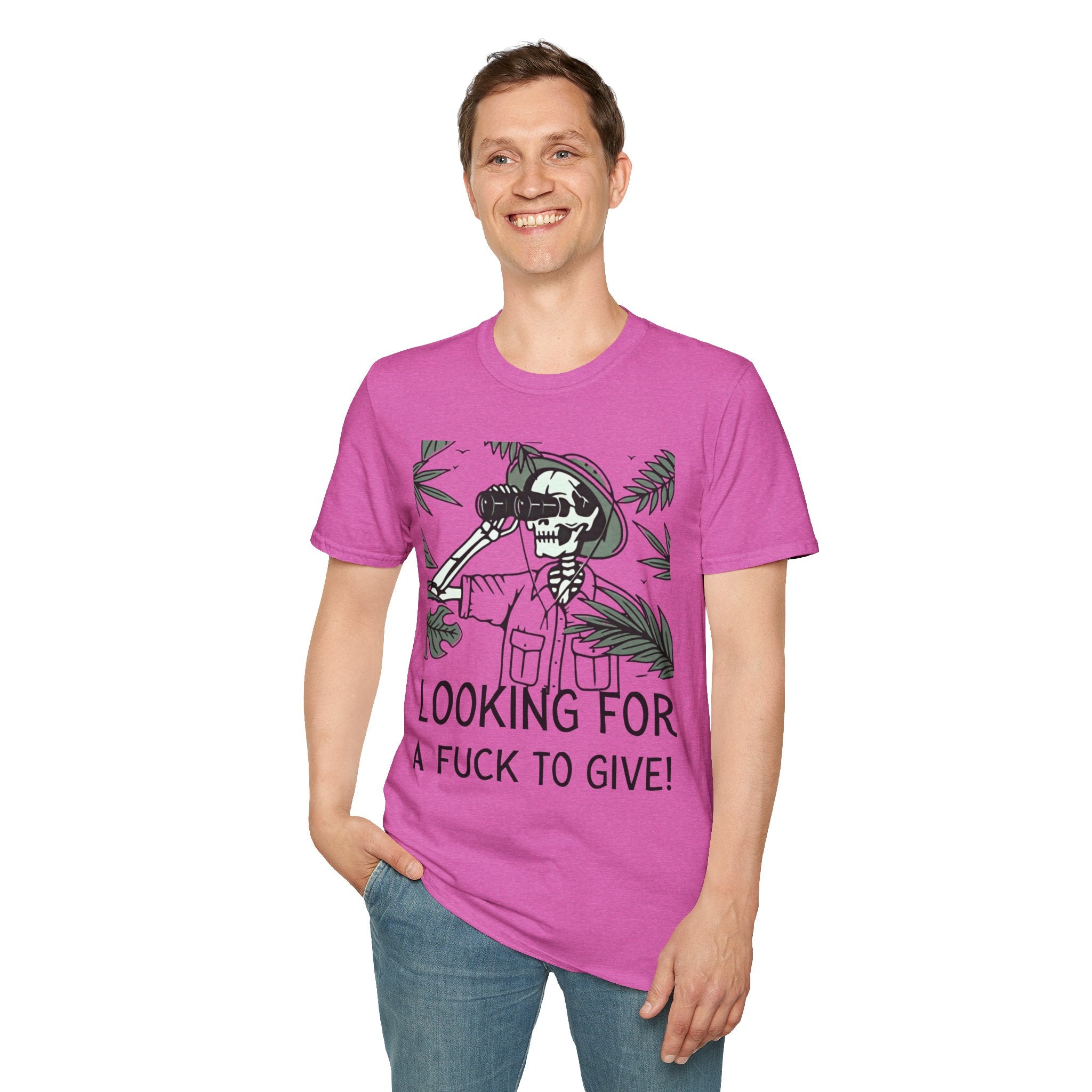 Looking for a F*ck to give Unisex Softstyle T-Shirt
