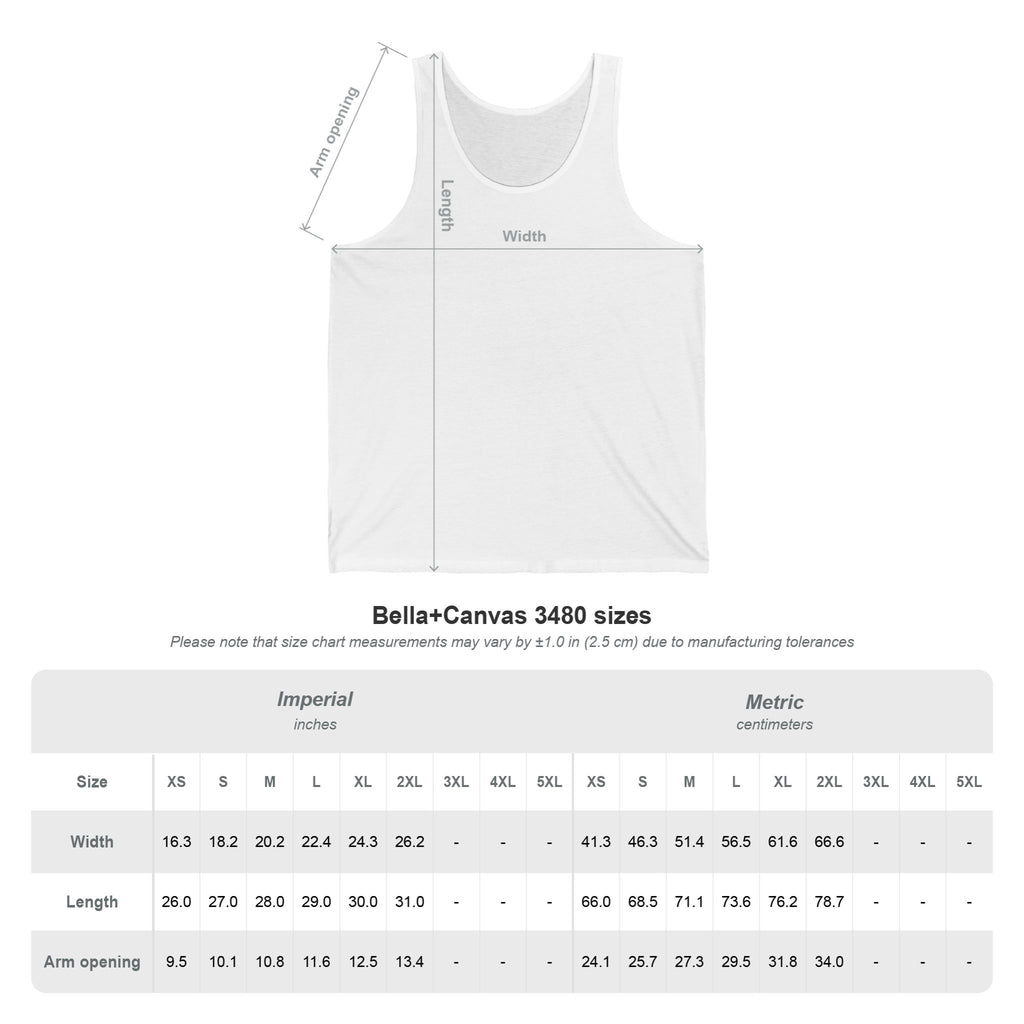Bi and Probably High Unisex Jersey Tank