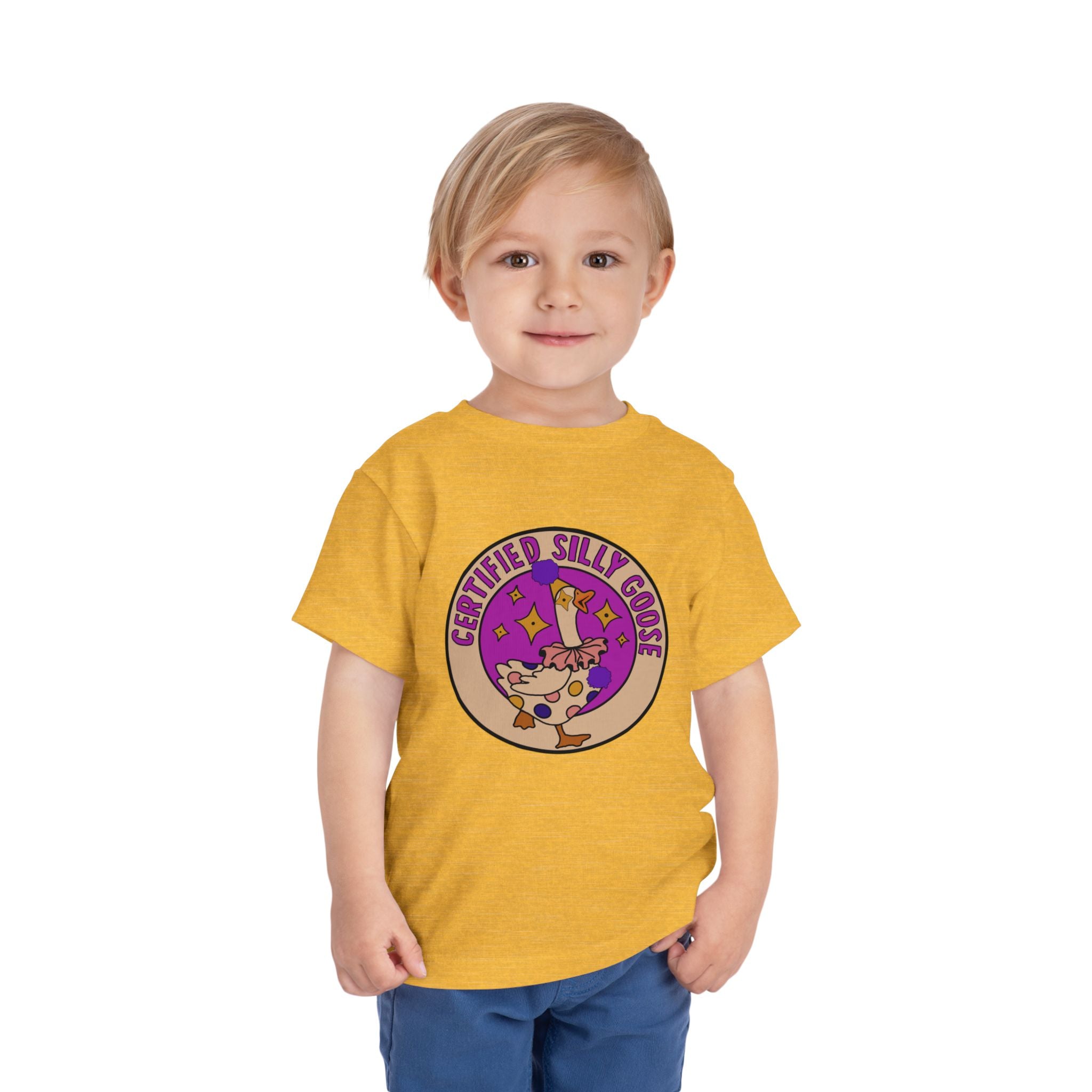 Certified Silly Goose Toddler Short Sleeve Tee