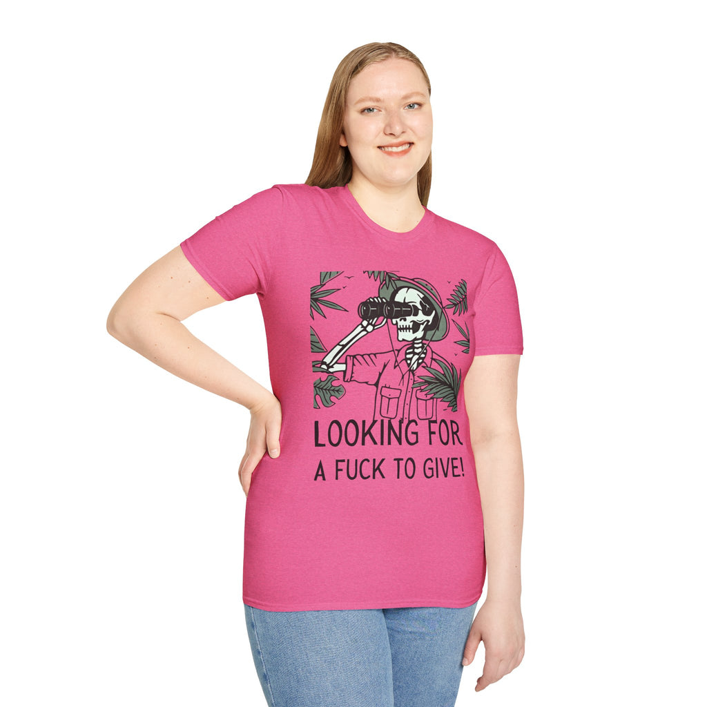 Looking for a F*ck to give Unisex Softstyle T-Shirt