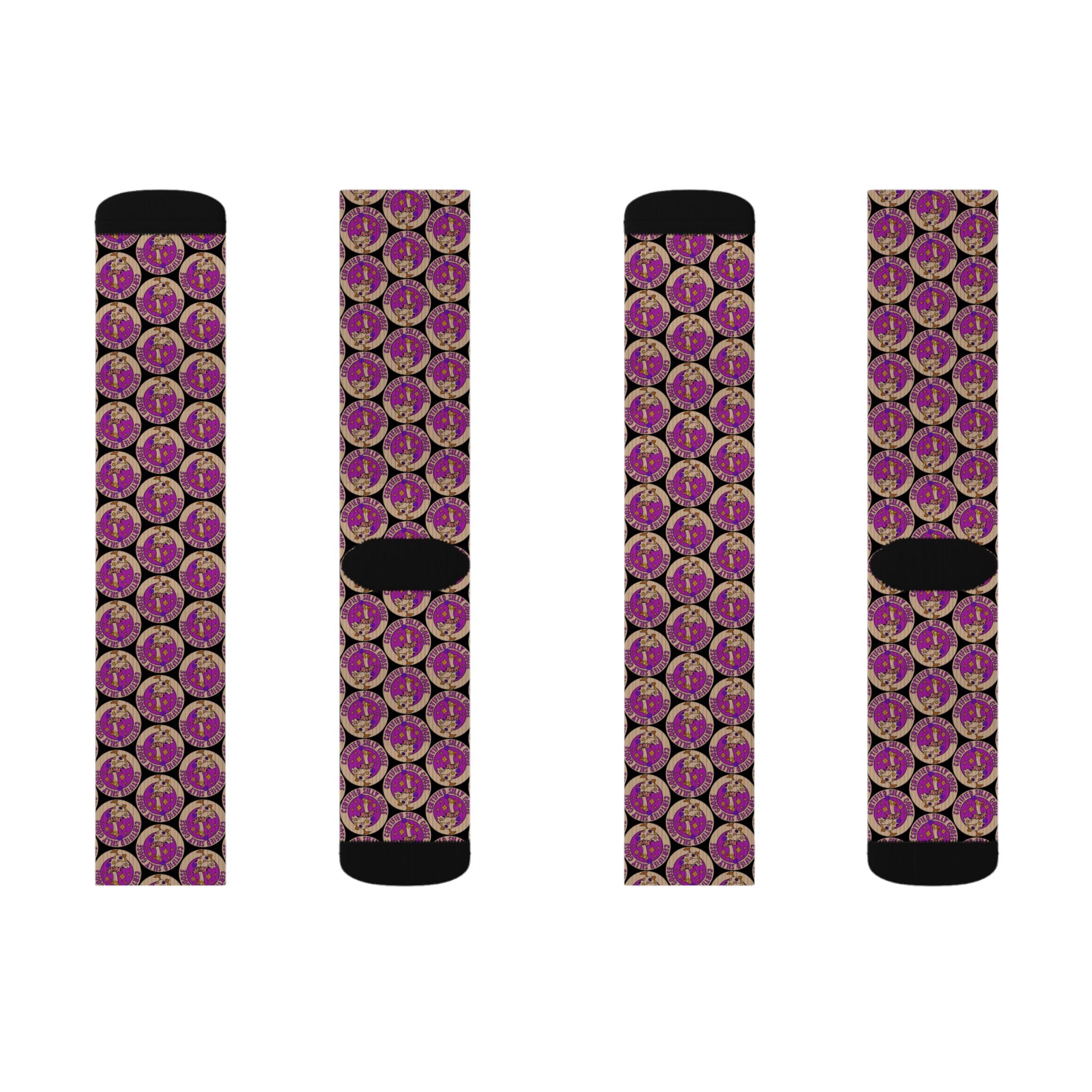Certified Silly Goose Sublimation Socks