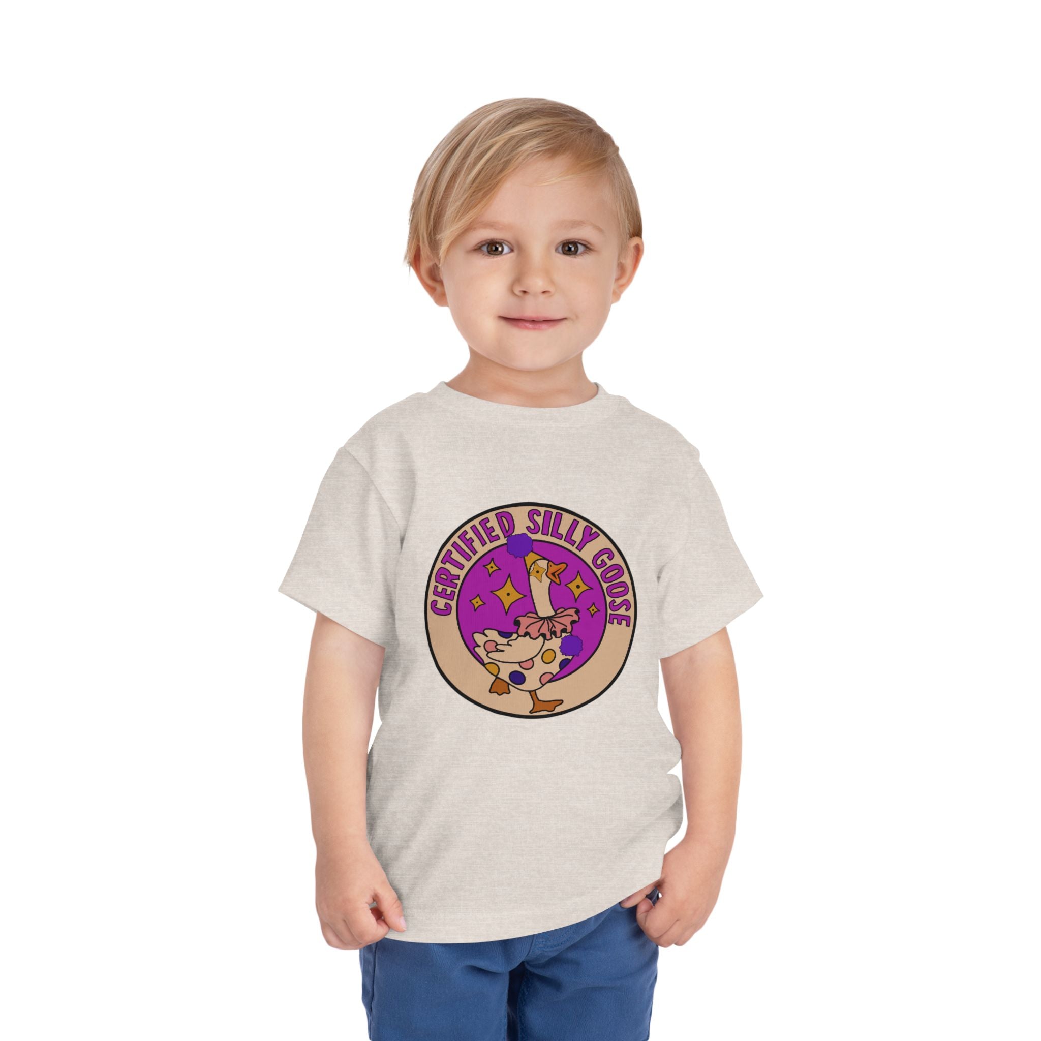 Certified Silly Goose Toddler Short Sleeve Tee