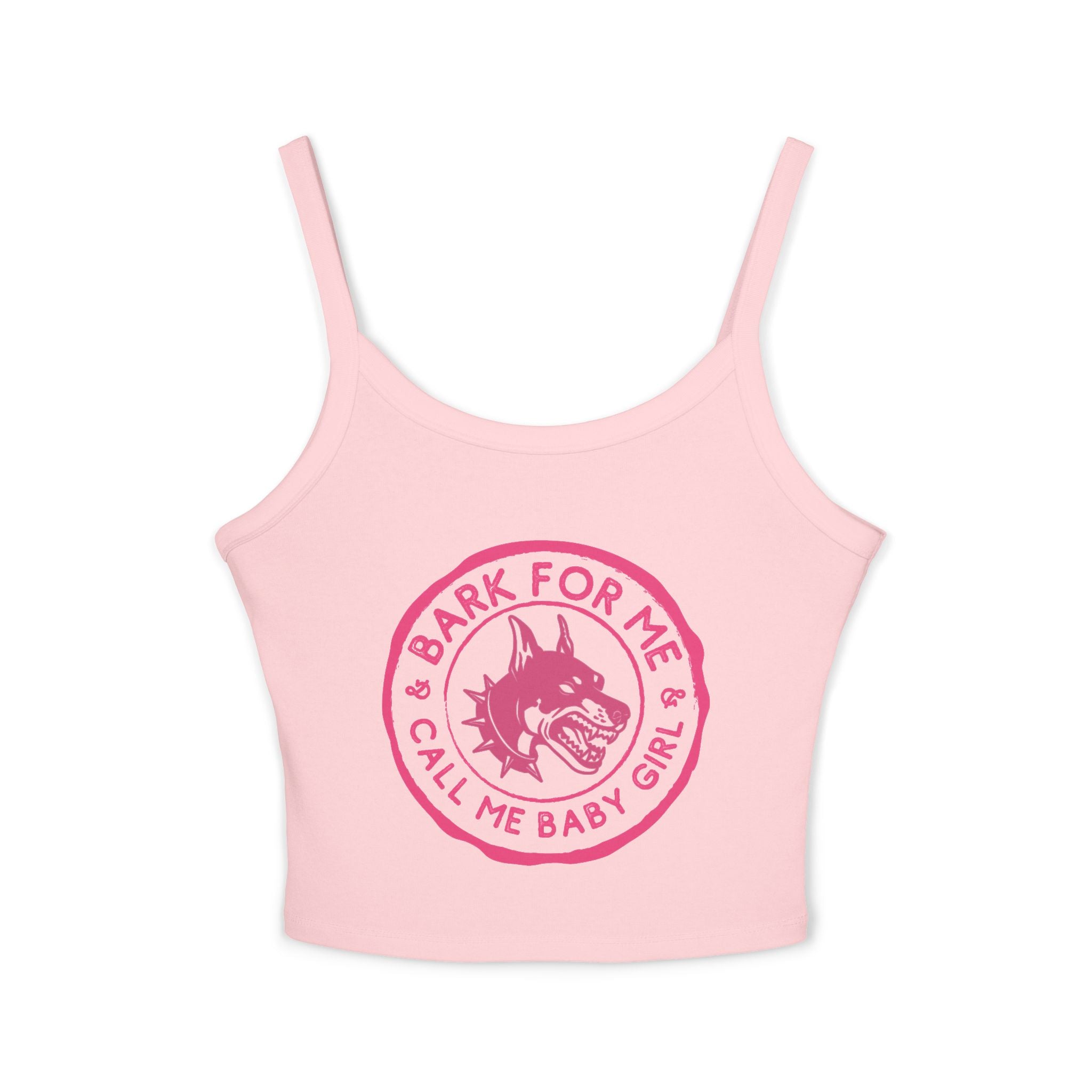 Bark for Me! Women's Spaghetti Strap Tank Top