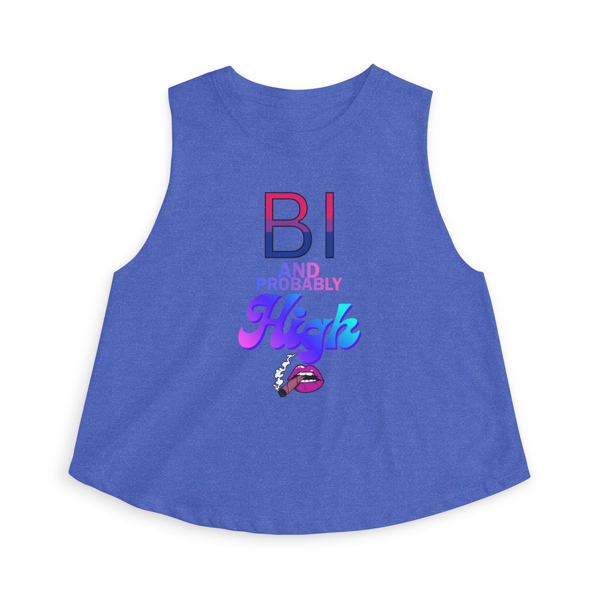 Bi and Probably High Women's Crop Top