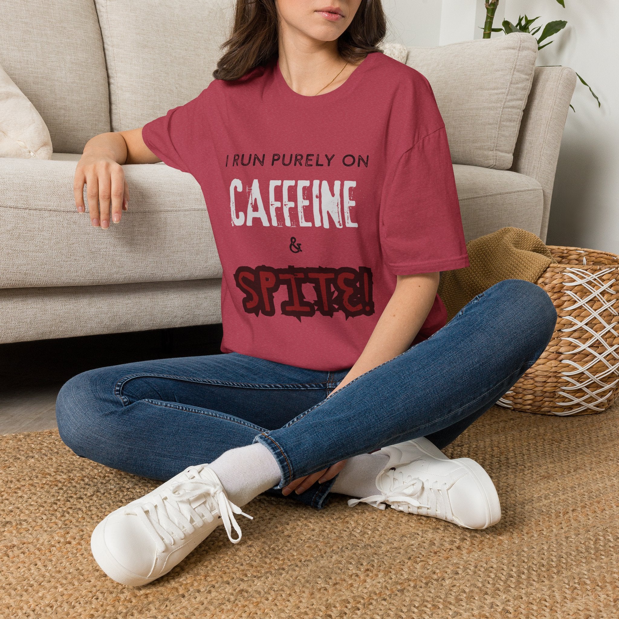 Caffeine and Spite Unisex Softstyle T-Shirt
