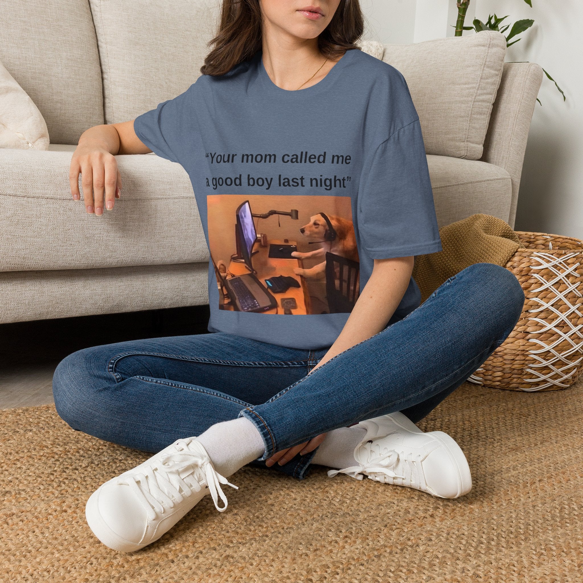 Your Mom Called Me A Good Boy Unisex Softstyle T-Shirt