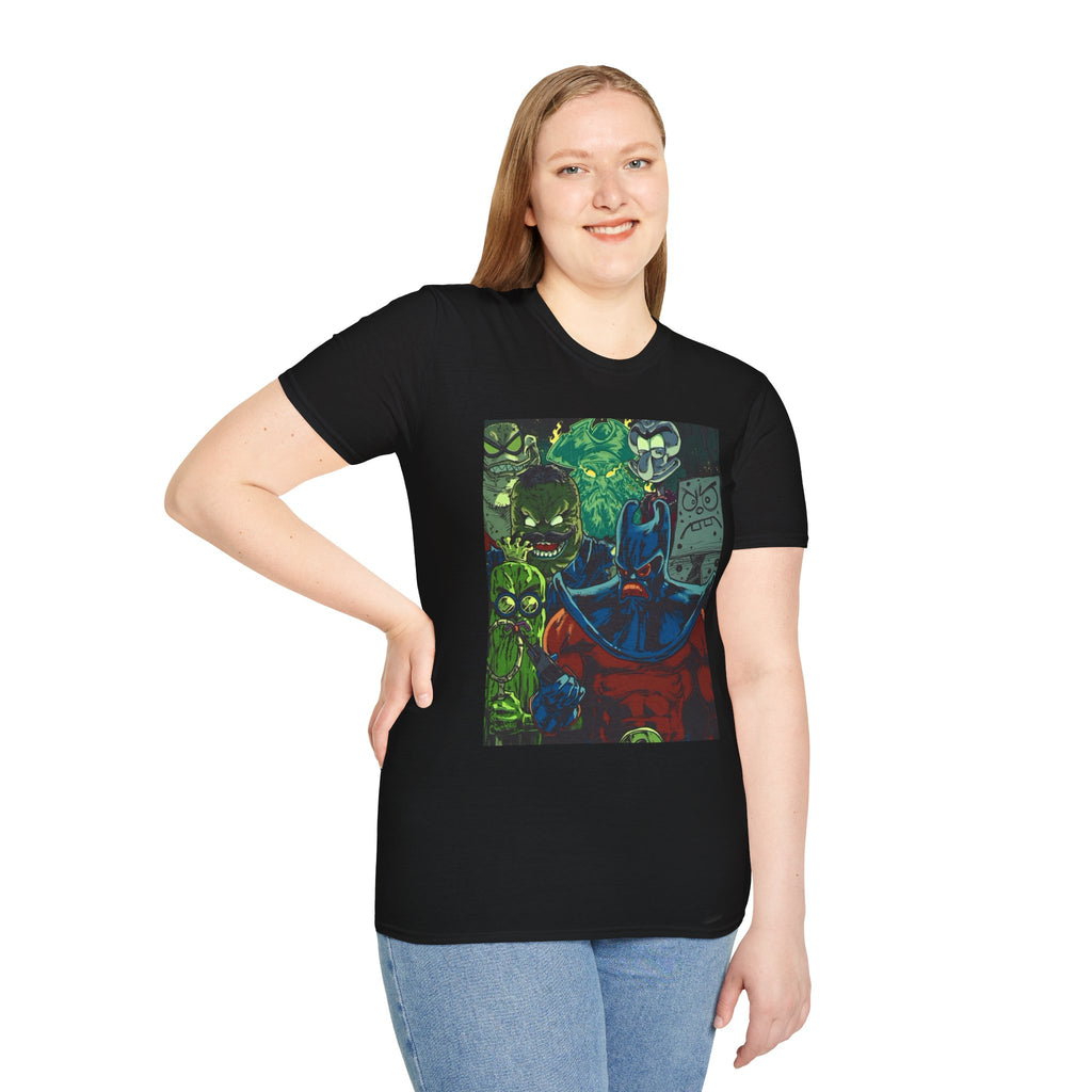 Spongebob Villains Unisex Softstyle T-Shirt