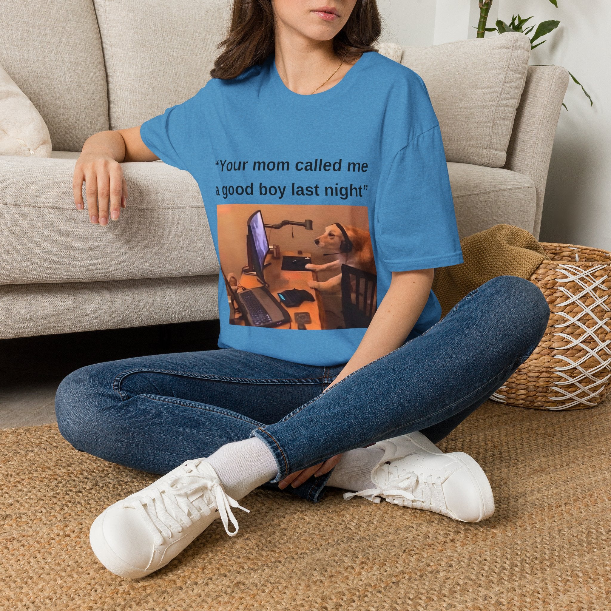 Your Mom Called Me A Good Boy Unisex Softstyle T-Shirt