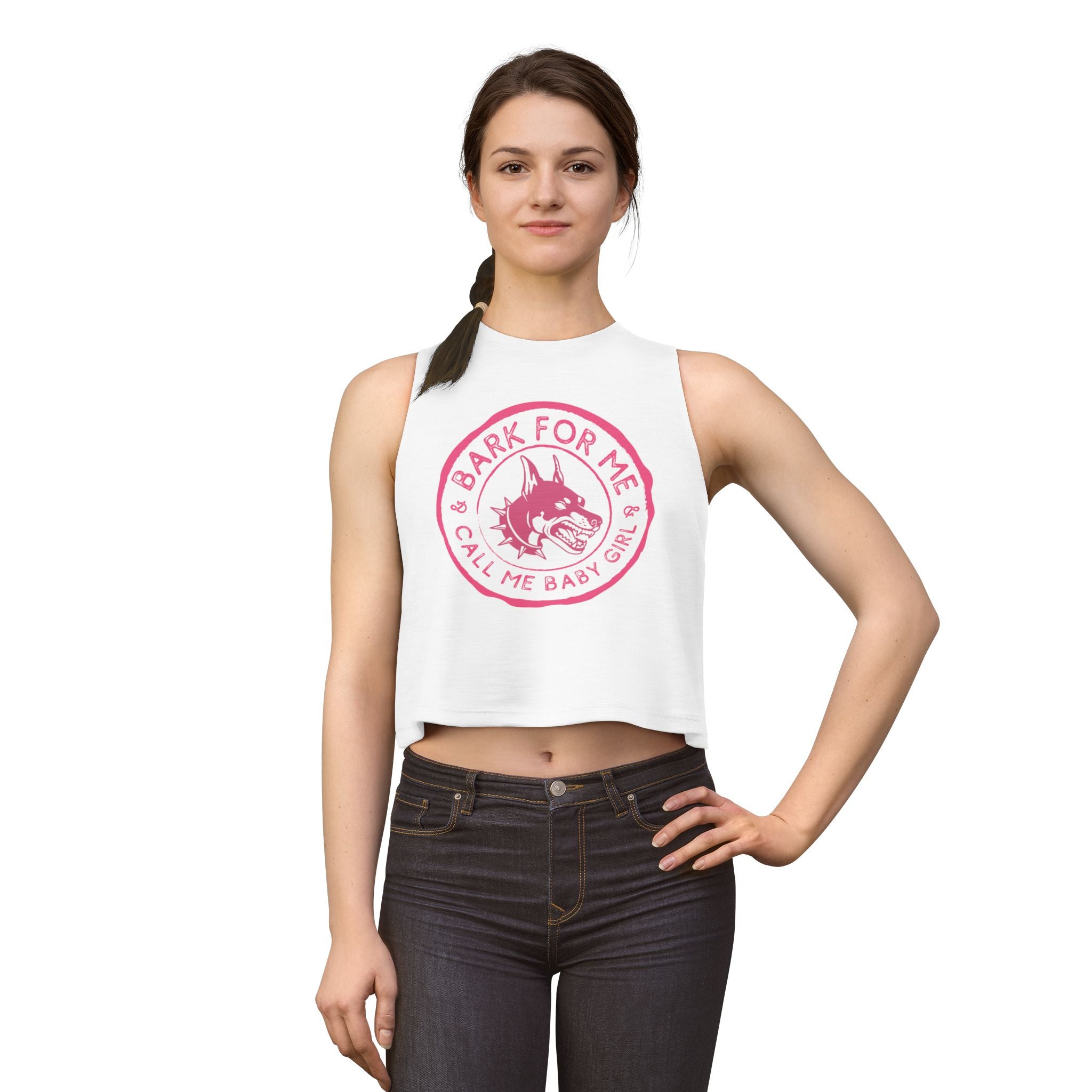 Bark For Me! Women's Crop Top