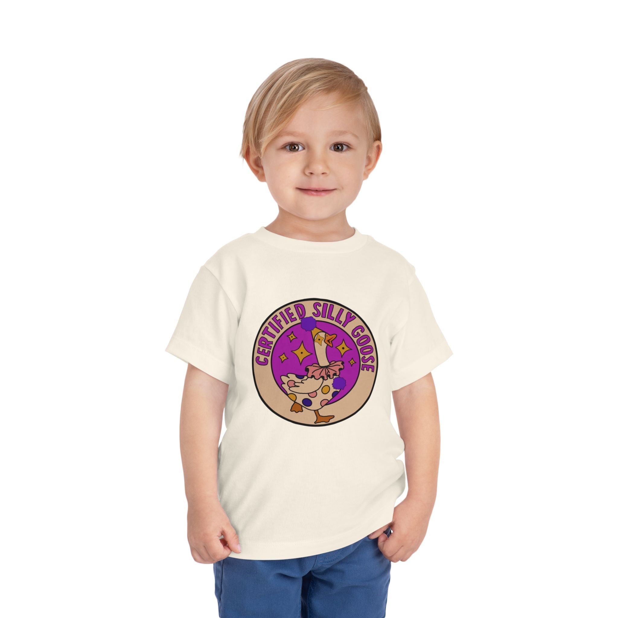 Certified Silly Goose Toddler Short Sleeve Tee
