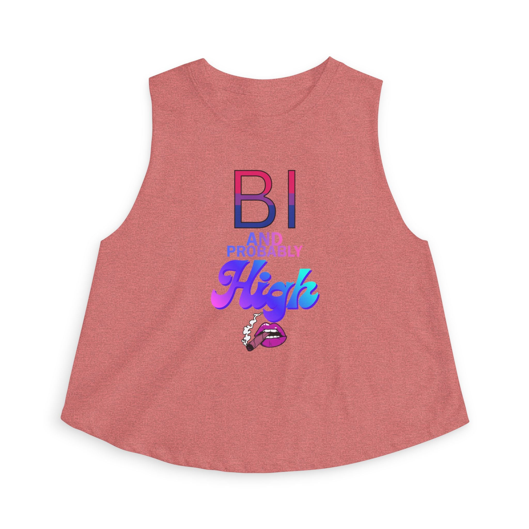 Bi and Probably High Women's Crop Top