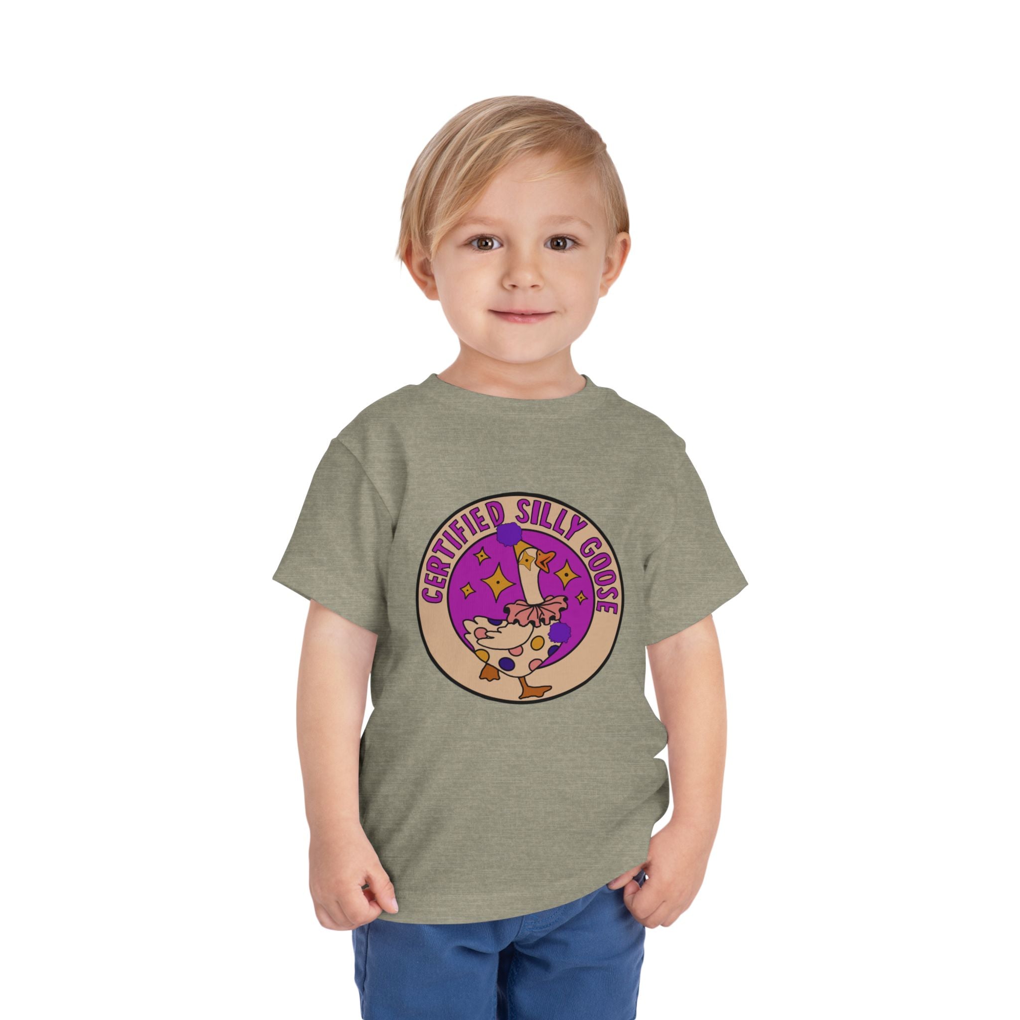 Certified Silly Goose Toddler Short Sleeve Tee