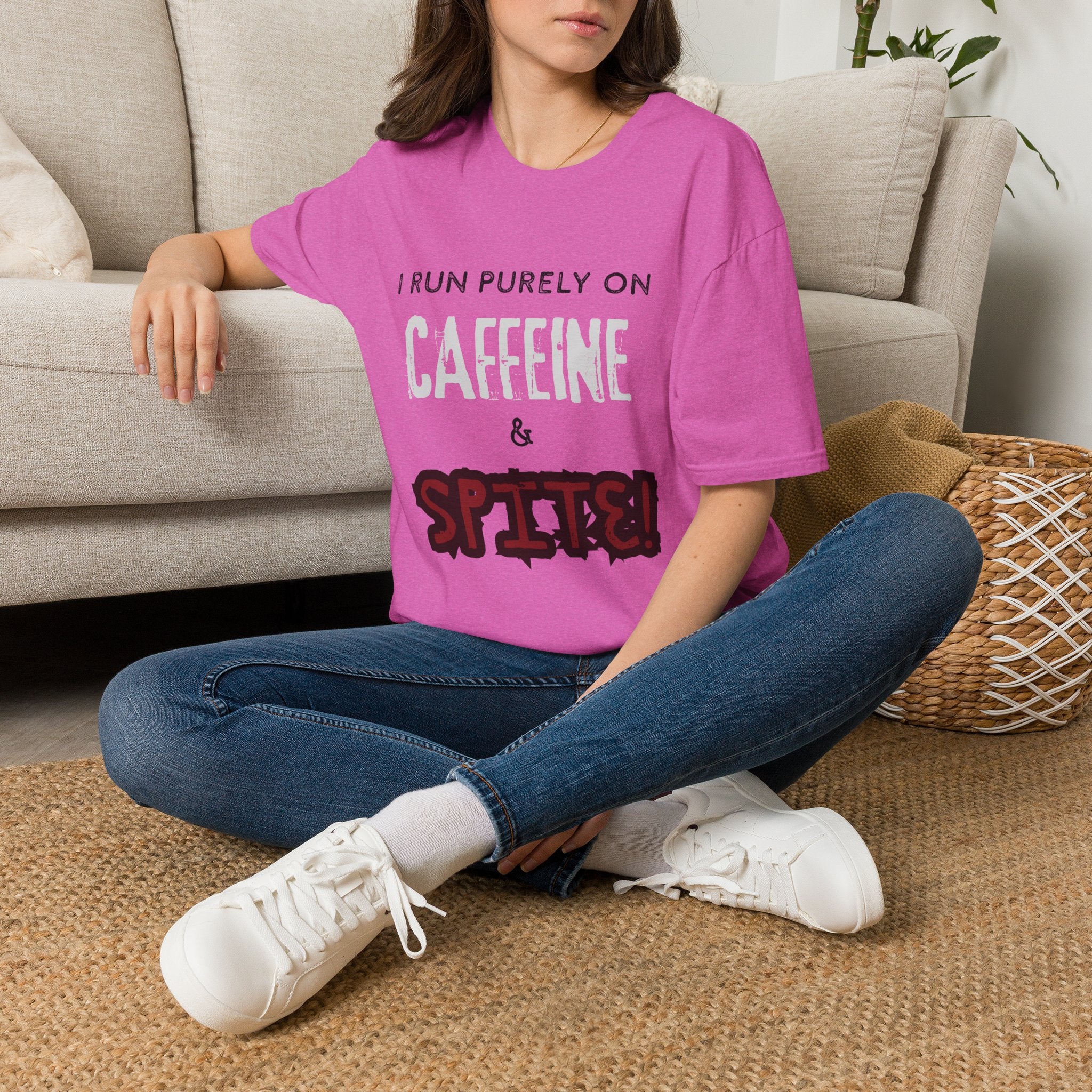 Caffeine and Spite Unisex Softstyle T-Shirt