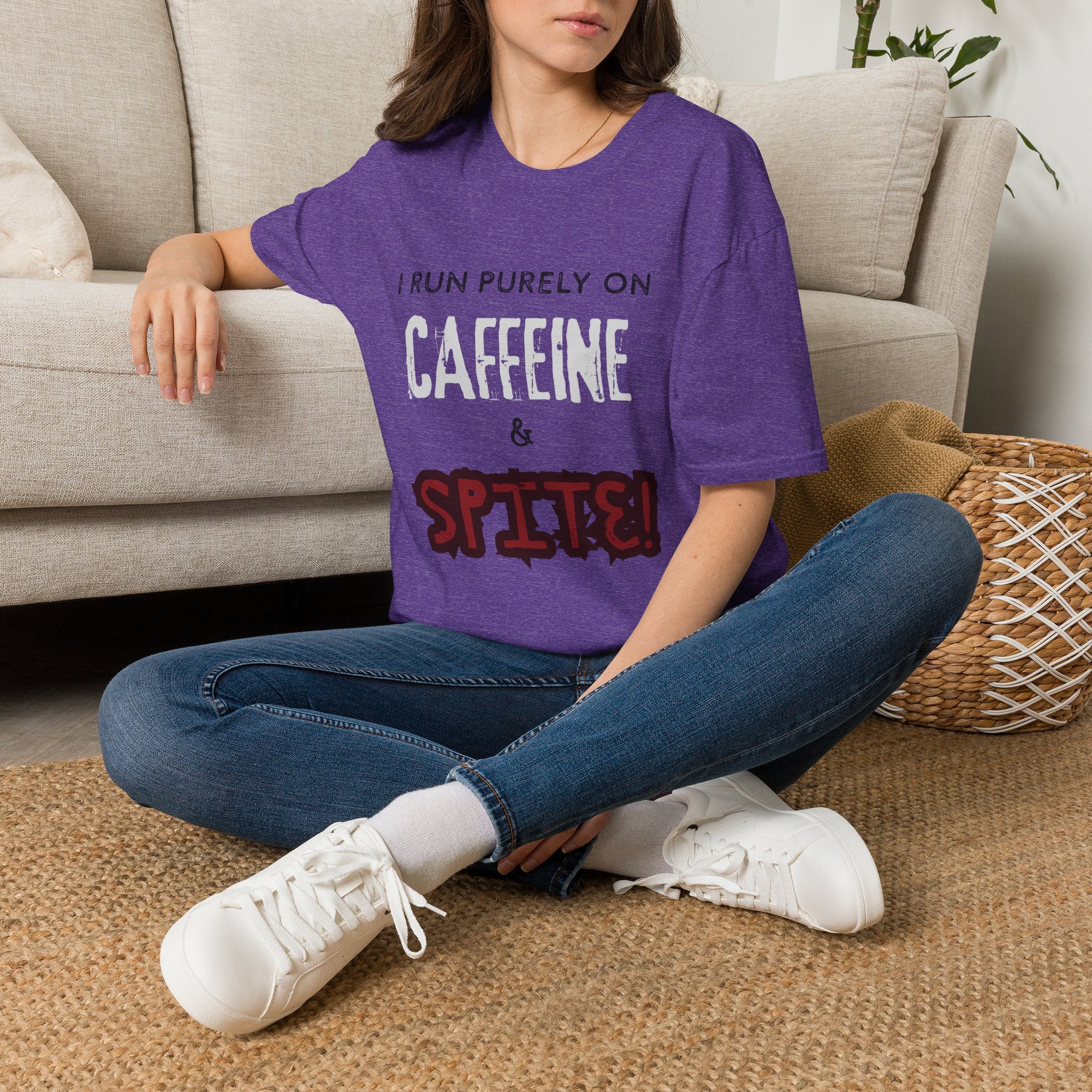 Caffeine and Spite Unisex Softstyle T-Shirt