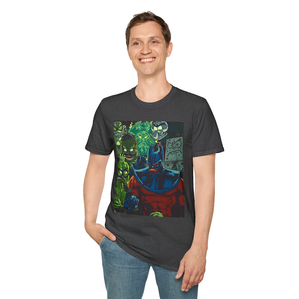 Spongebob Villains Unisex Softstyle T-Shirt