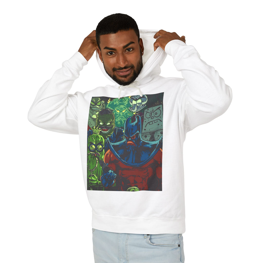 Spongebob Villains Unisex Lightweight Hooded Sweatshirt