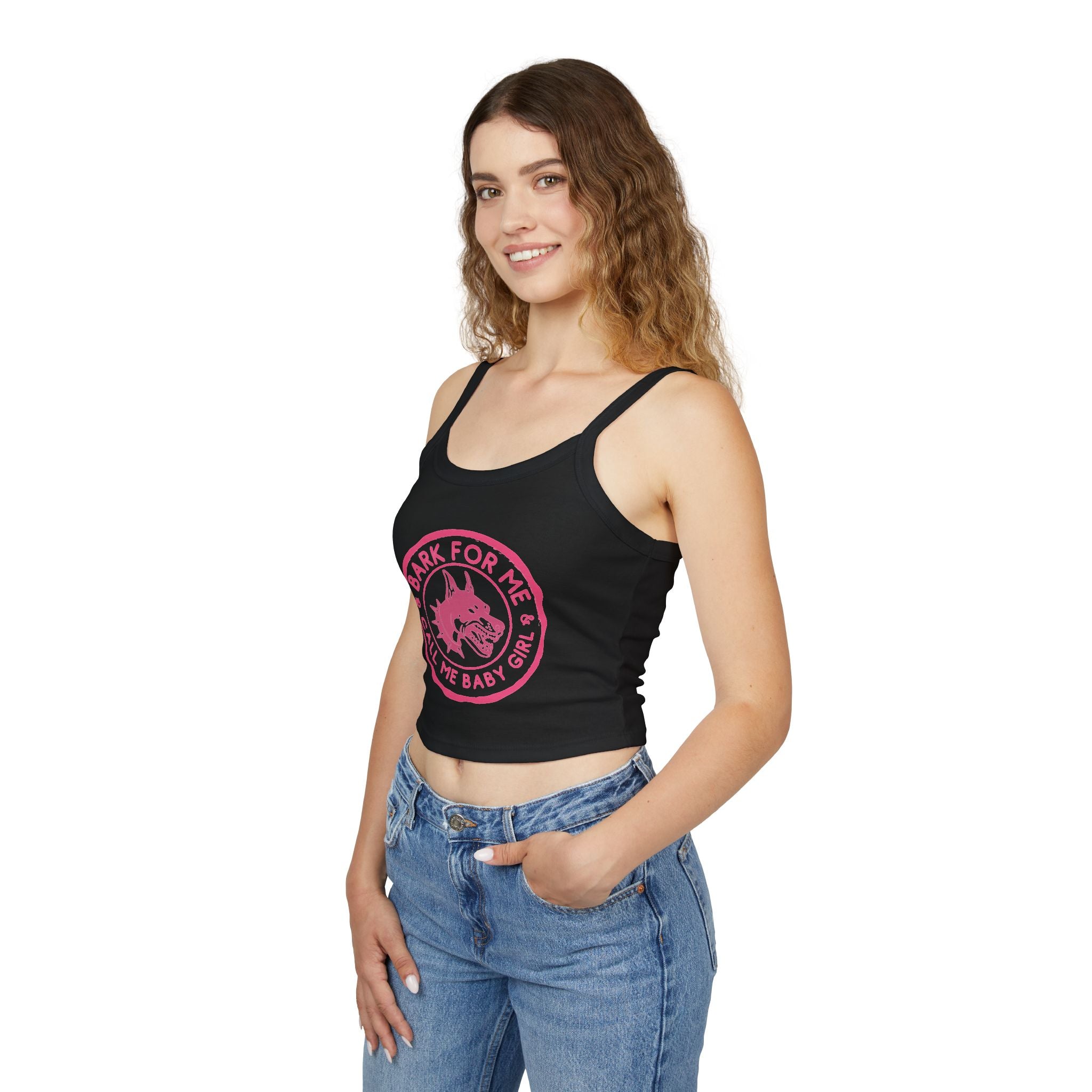Bark for Me! Women's Spaghetti Strap Tank Top