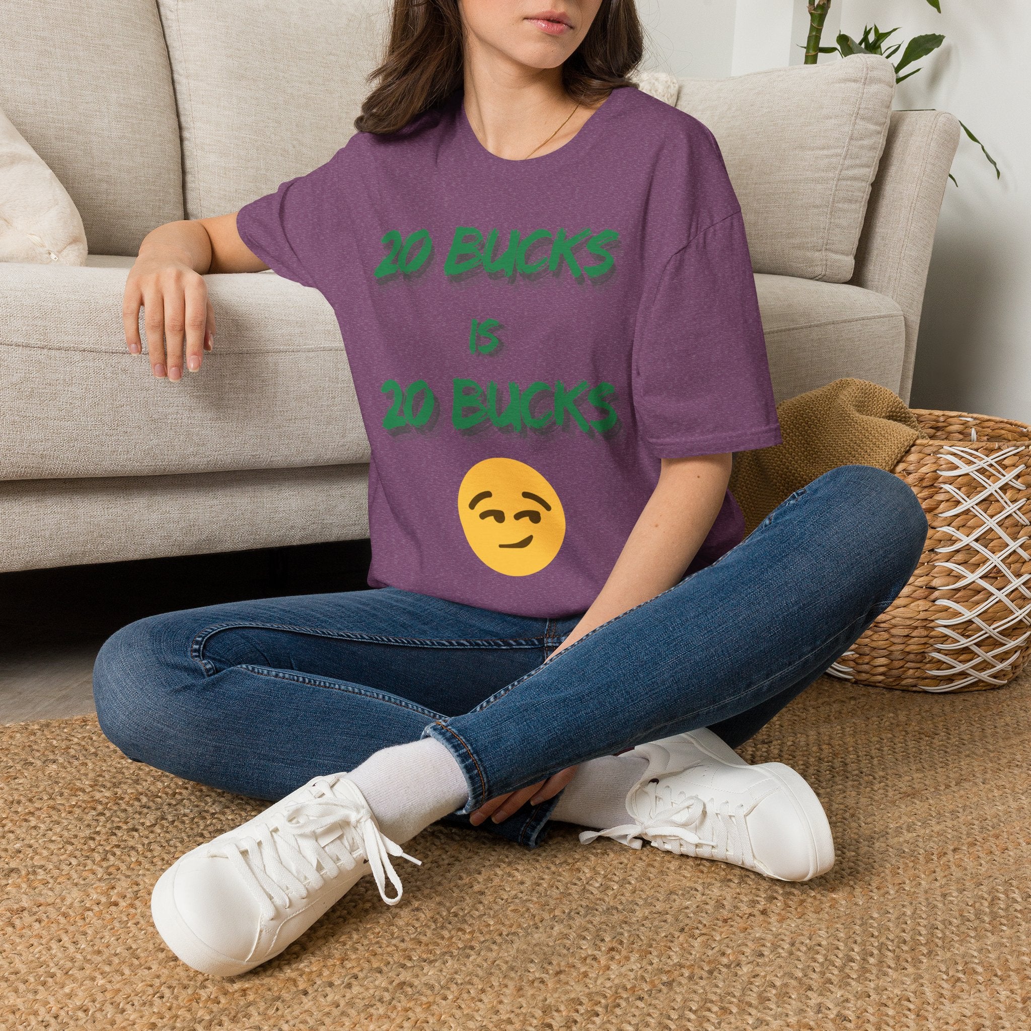 20 bucks is 20 bucks Unisex Softstyle T-Shirt