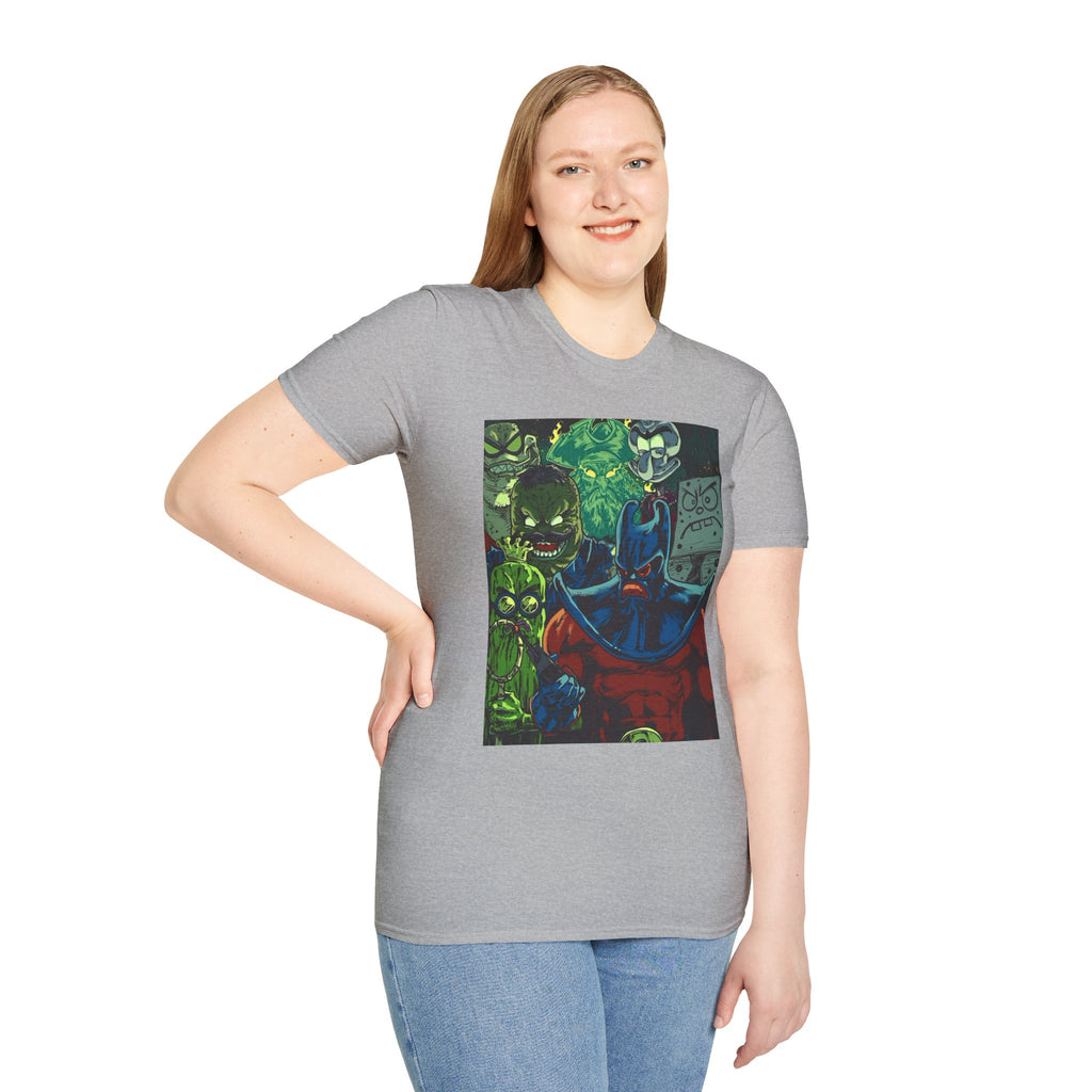 Spongebob Villains Unisex Softstyle T-Shirt