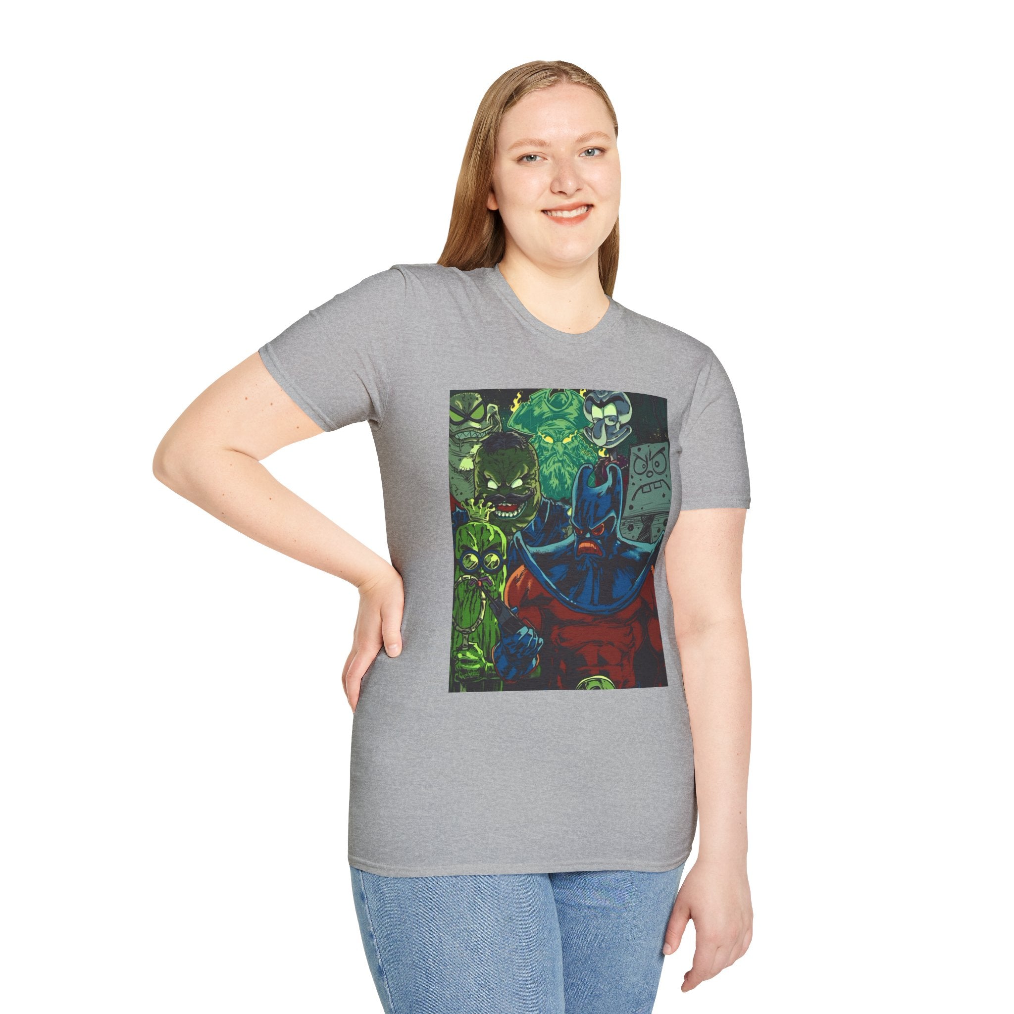 Spongebob Villains Unisex Softstyle T-Shirt