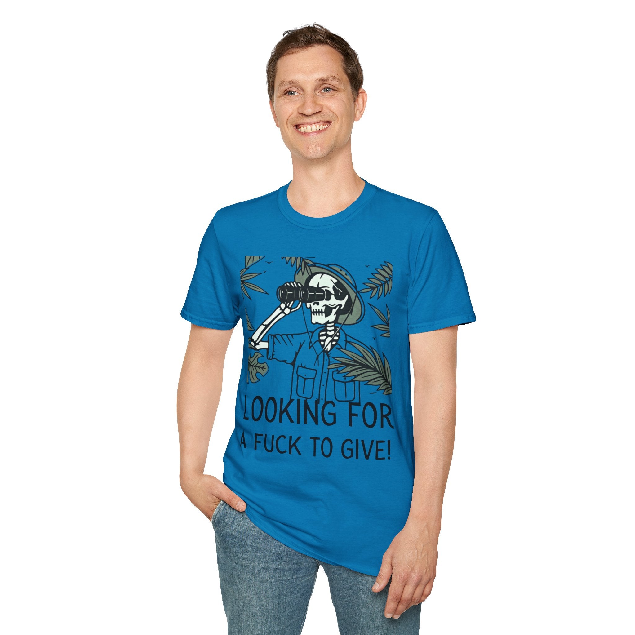 Looking for a F*ck to give Unisex Softstyle T-Shirt