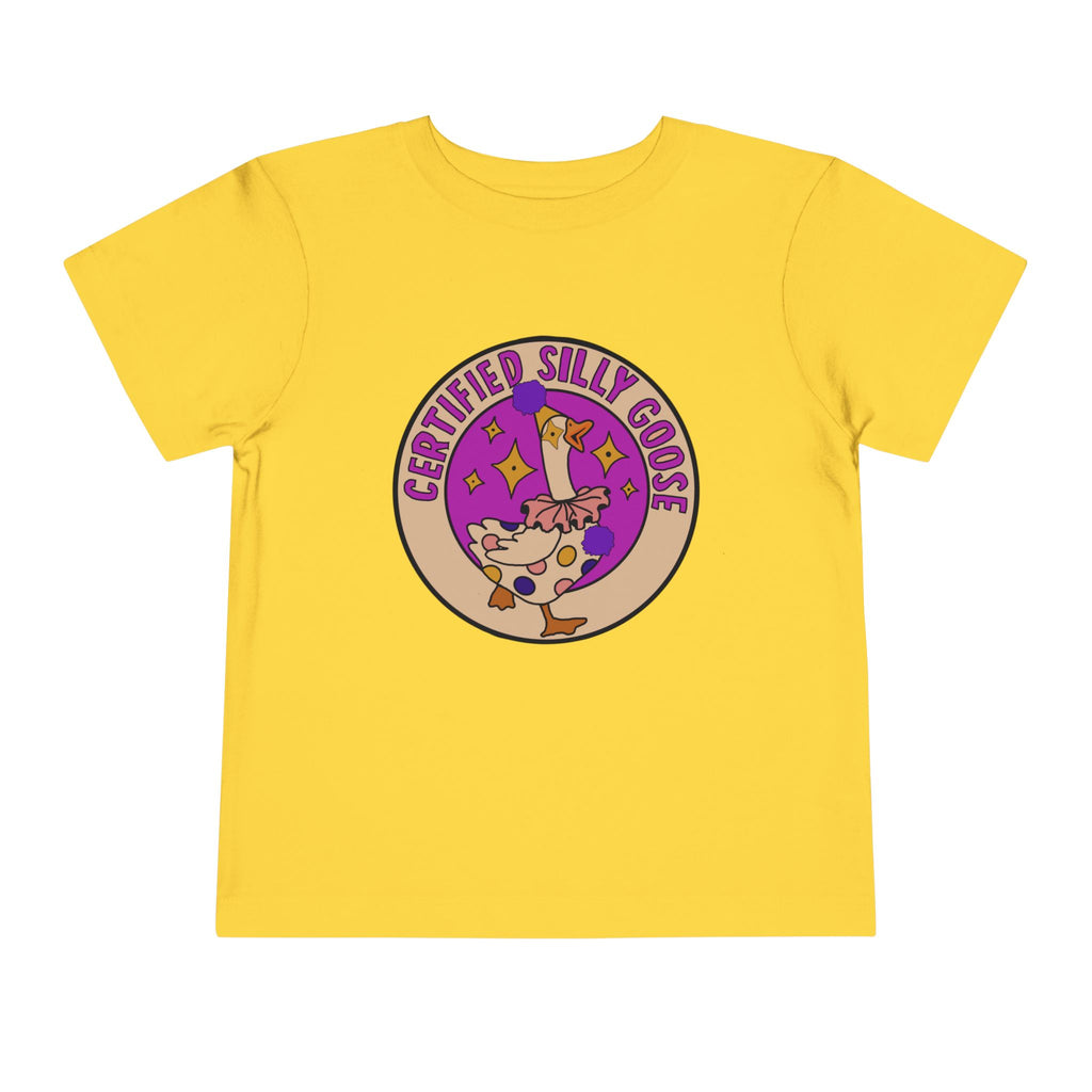 Certified Silly Goose Toddler Short Sleeve Tee