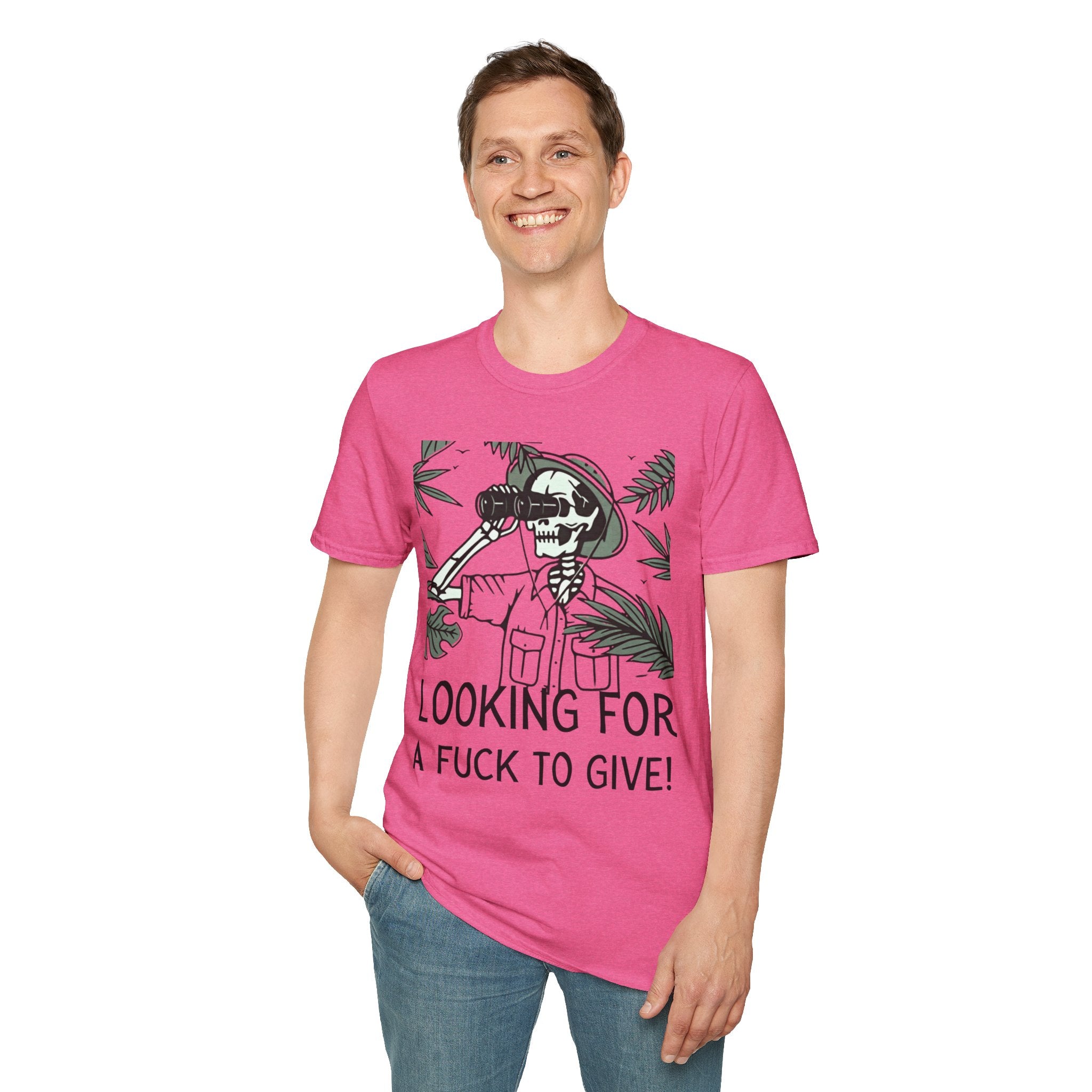 Looking for a F*ck to give Unisex Softstyle T-Shirt