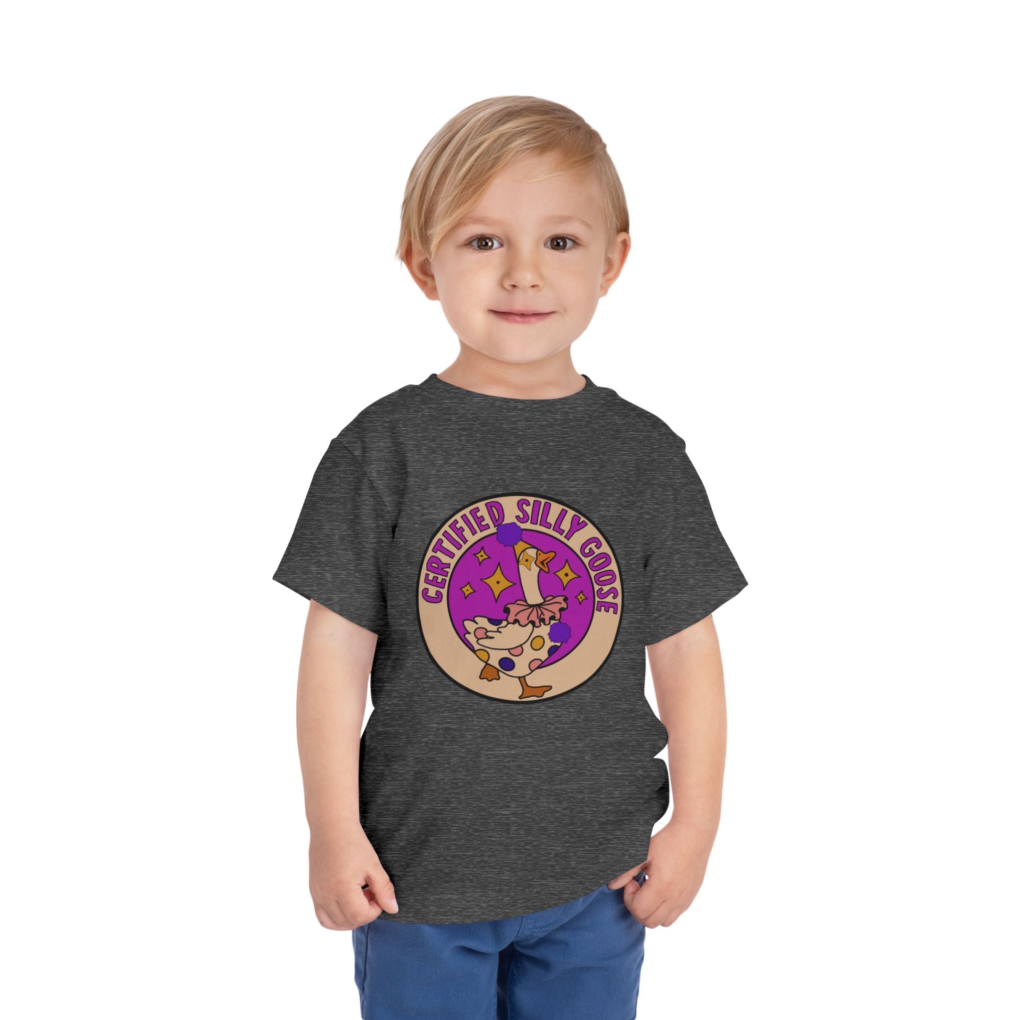 Certified Silly Goose Toddler Short Sleeve Tee