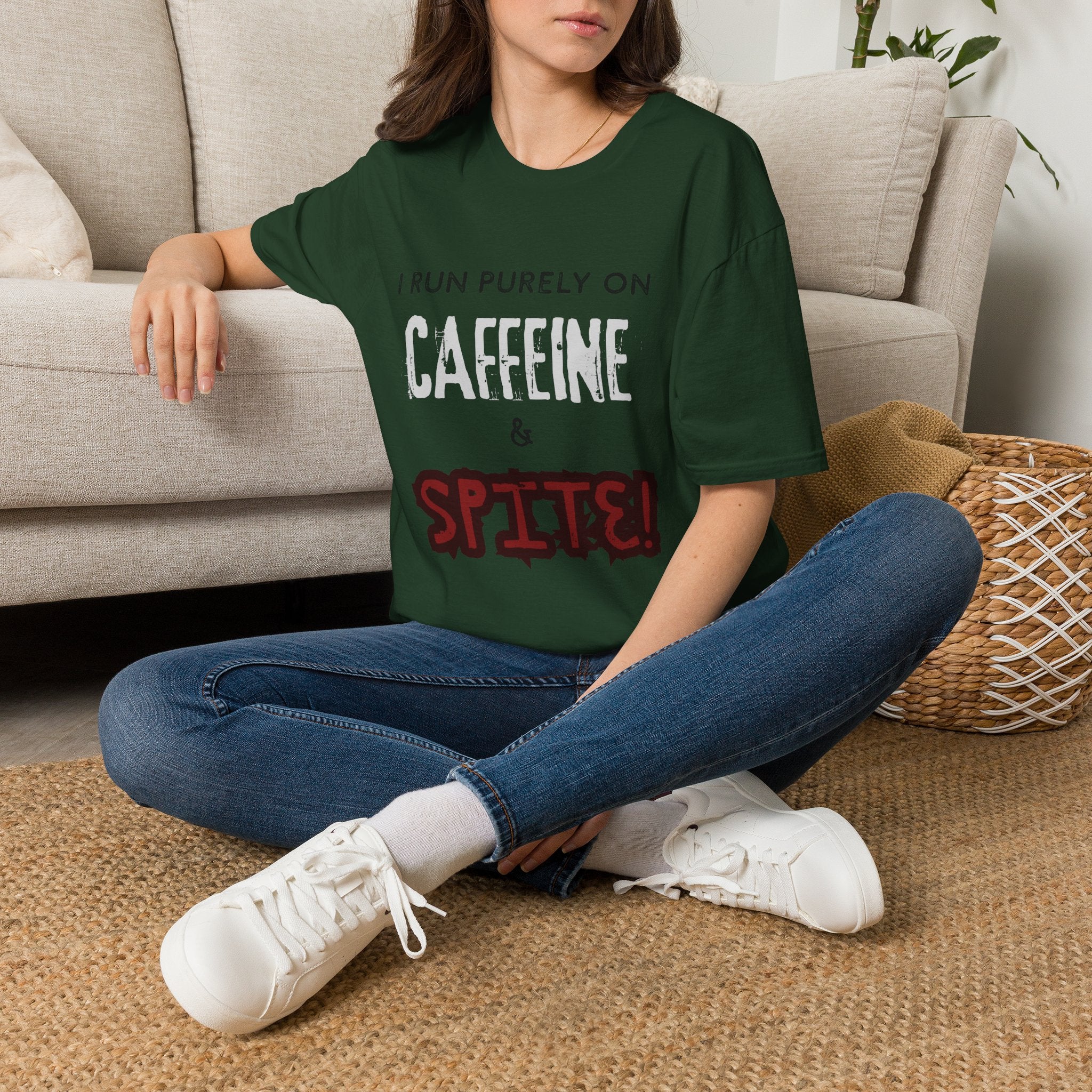 Caffeine and Spite Unisex Softstyle T-Shirt