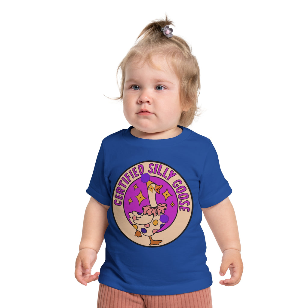 Certified Silly Goose Baby Short Sleeve T-Shirt