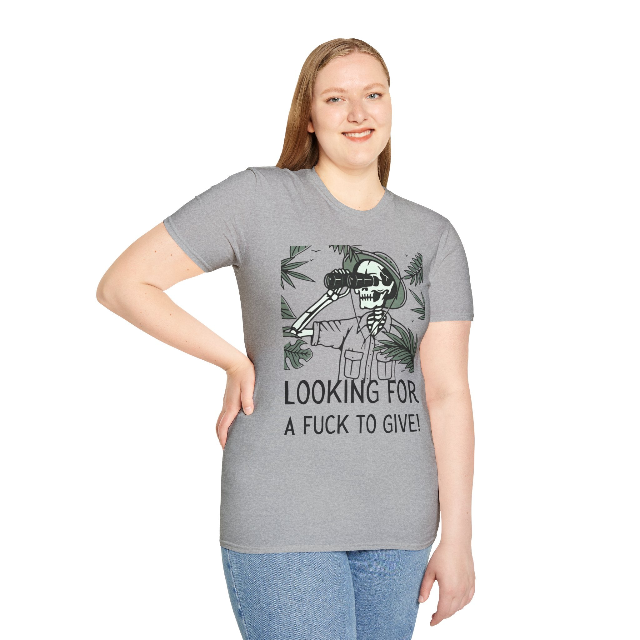 Looking for a F*ck to give Unisex Softstyle T-Shirt