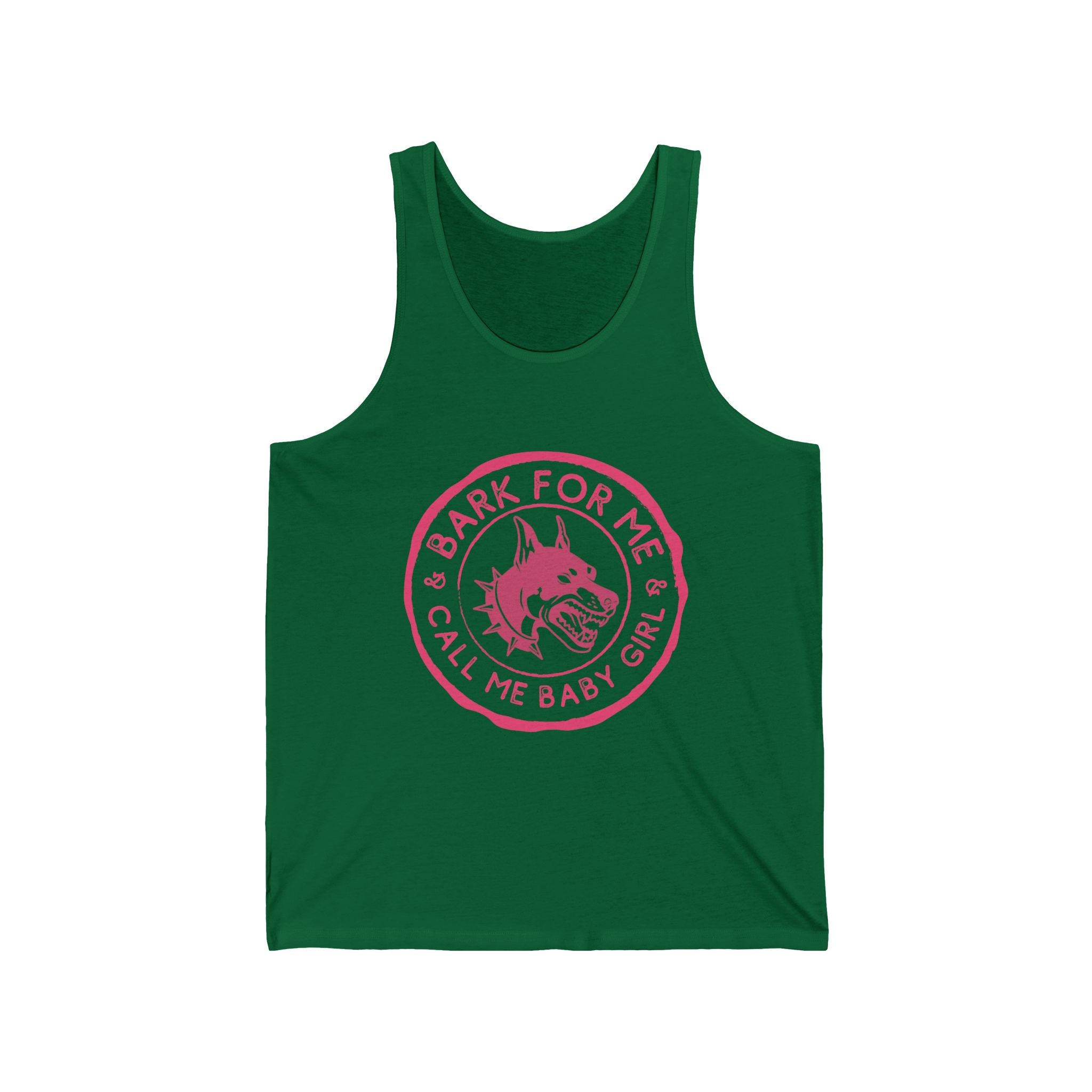 Bark For Me! Unisex Jersey Tank