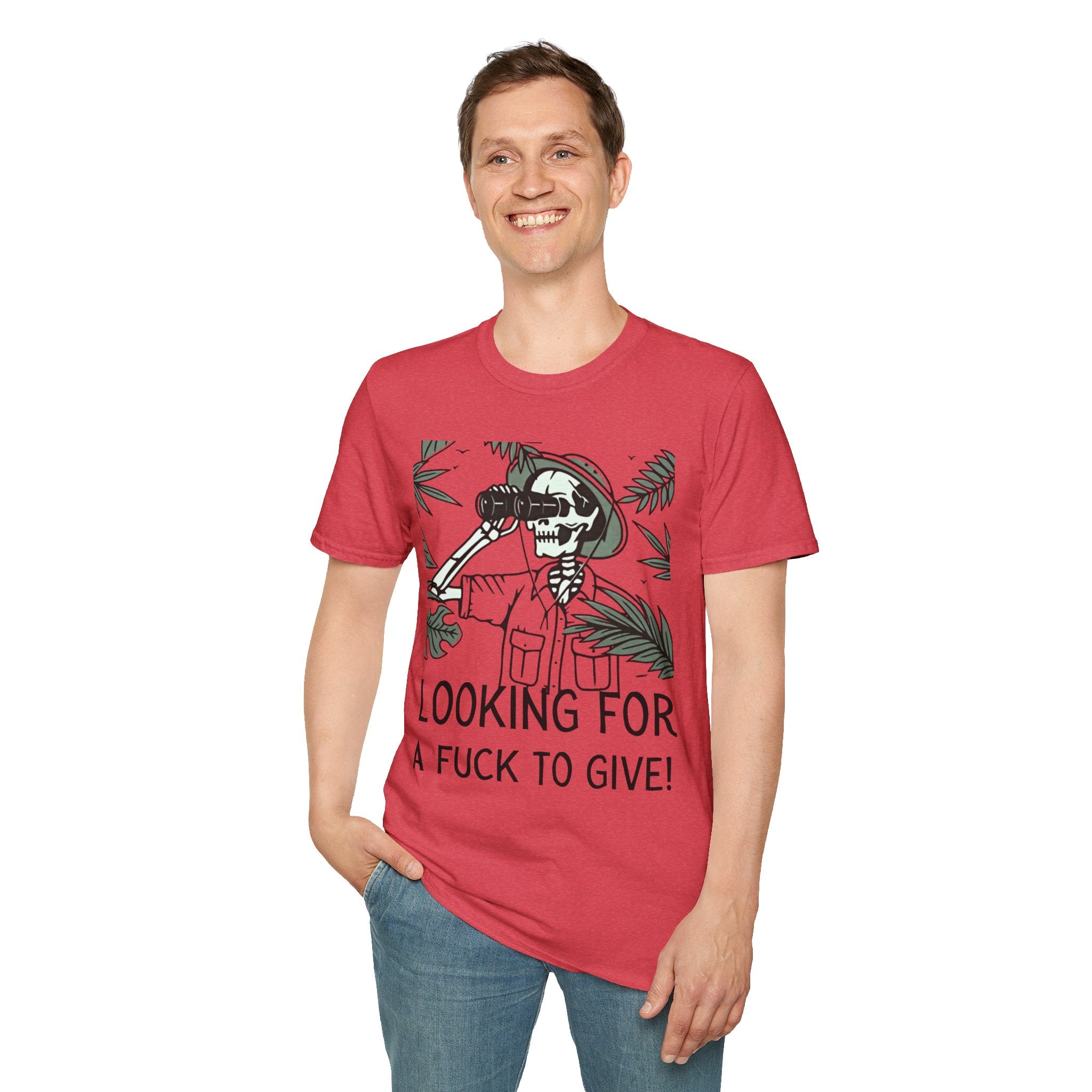 Looking for a F*ck to give Unisex Softstyle T-Shirt