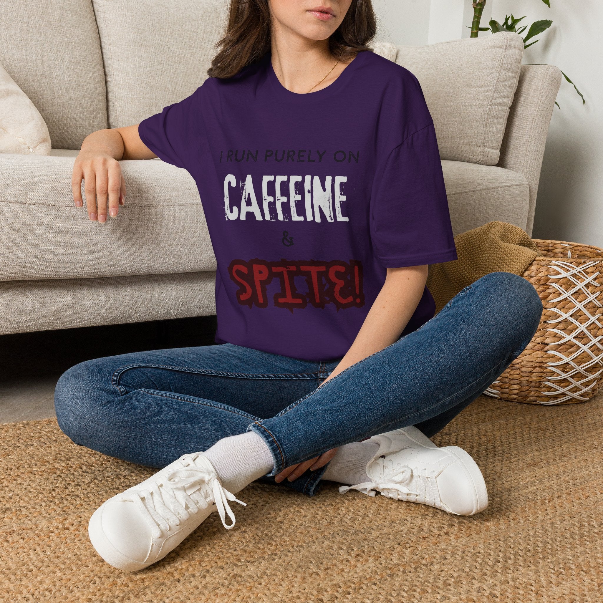 Caffeine and Spite Unisex Softstyle T-Shirt