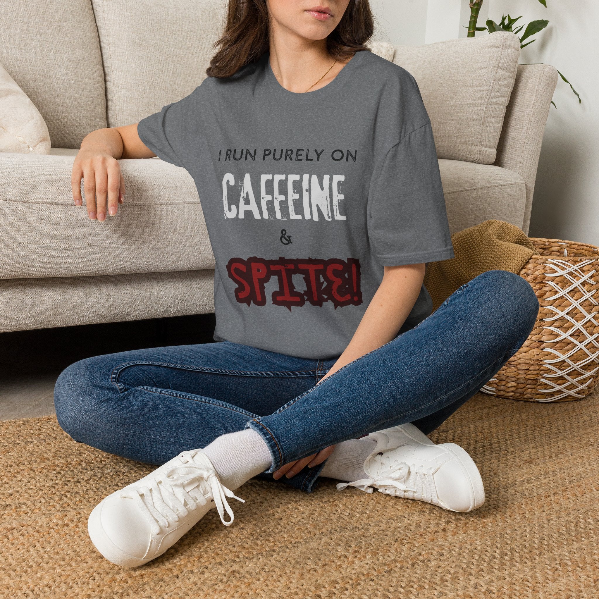 Caffeine and Spite Unisex Softstyle T-Shirt