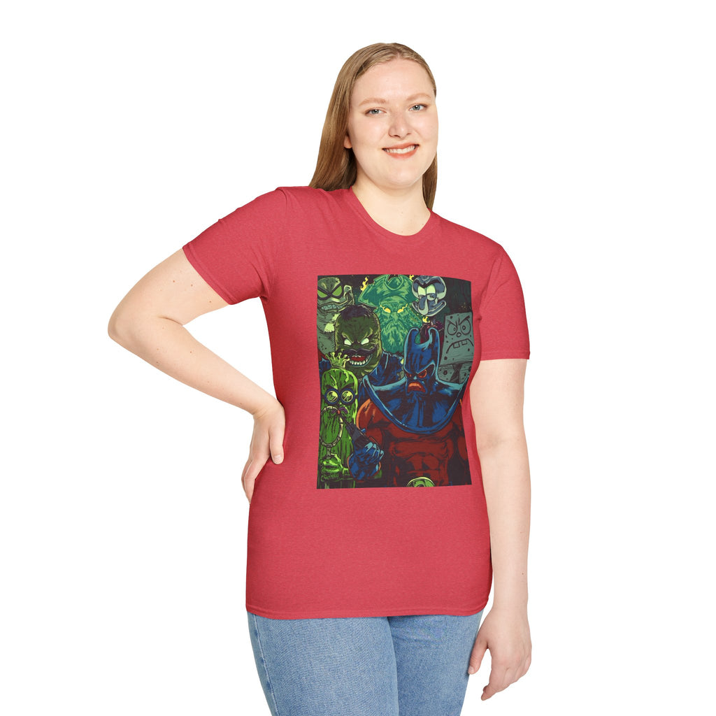 Spongebob Villains Unisex Softstyle T-Shirt