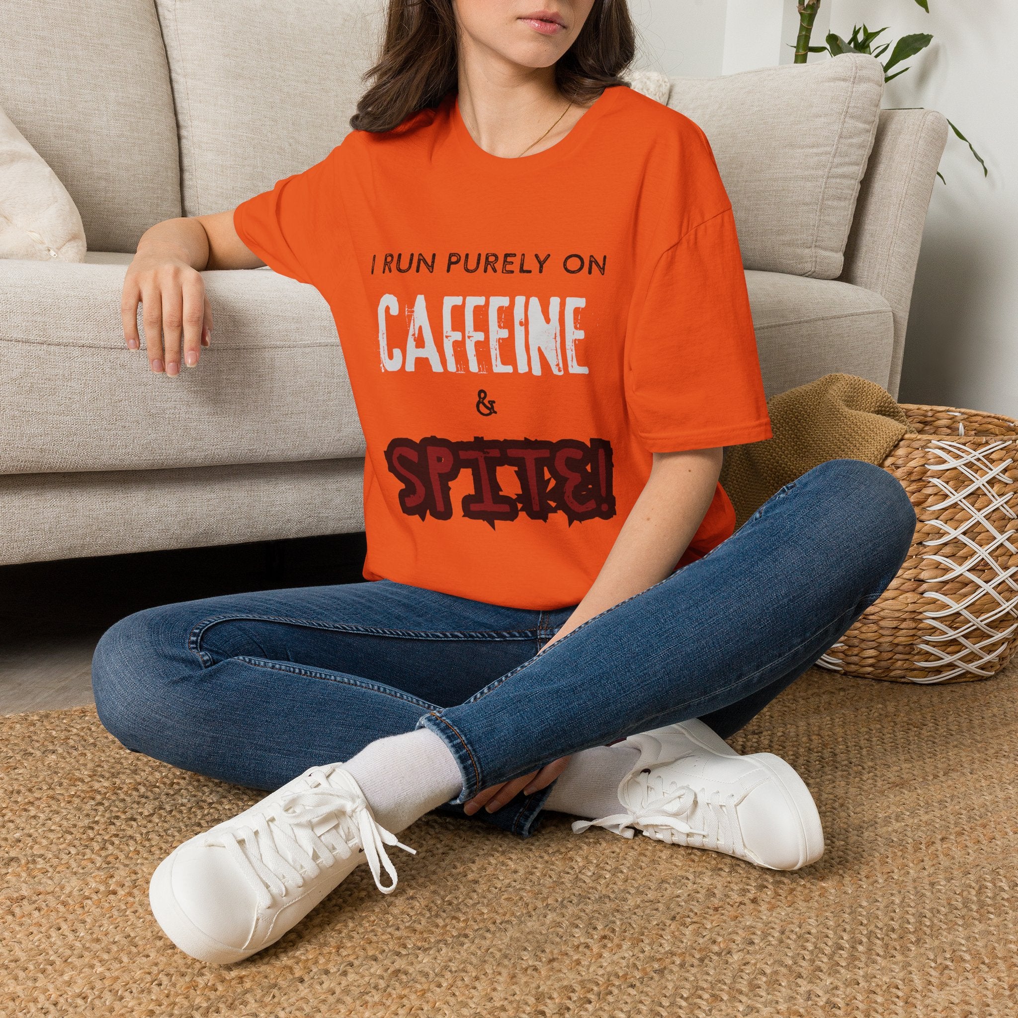 Caffeine and Spite Unisex Softstyle T-Shirt