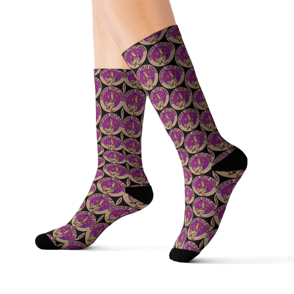 Certified Silly Goose Sublimation Socks