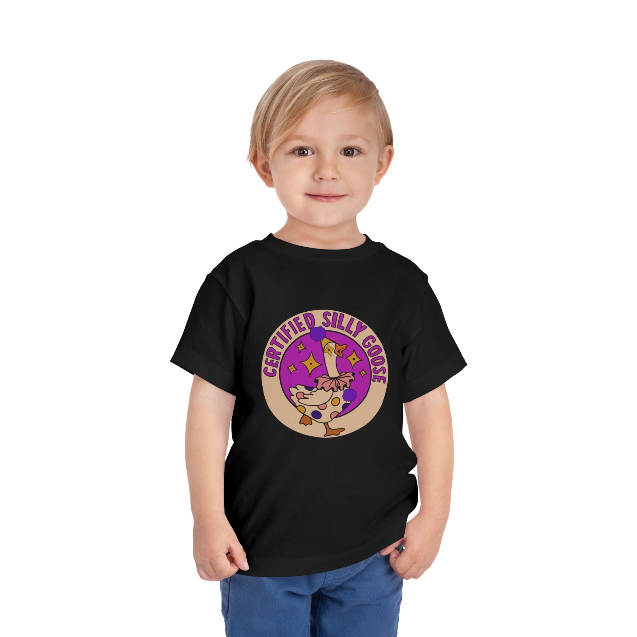 Certified Silly Goose Toddler Short Sleeve Tee