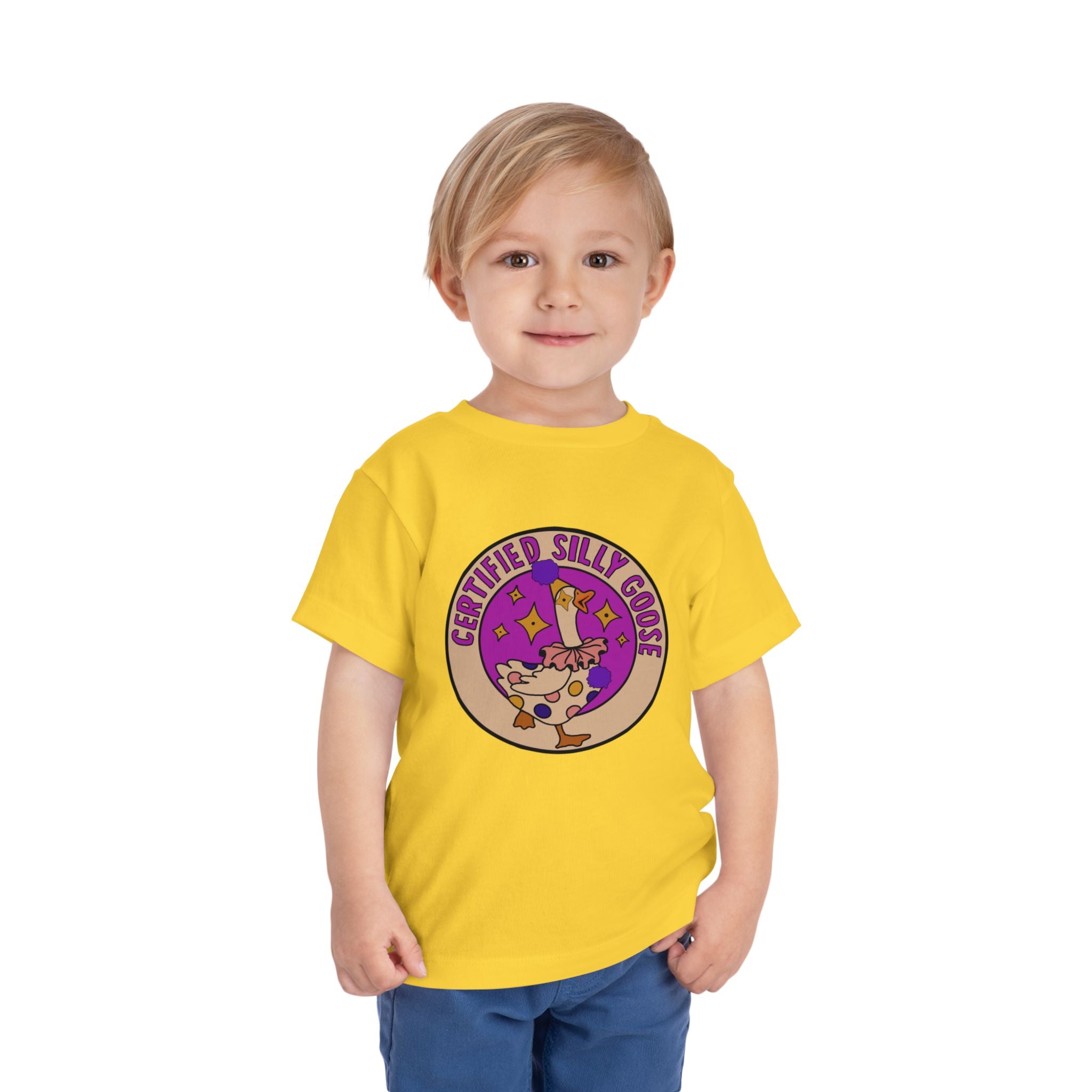 Certified Silly Goose Toddler Short Sleeve Tee