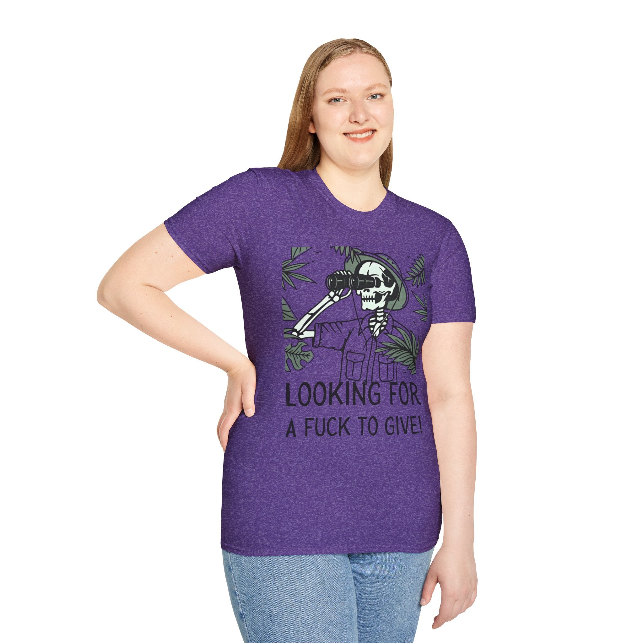 Looking for a F*ck to give Unisex Softstyle T-Shirt