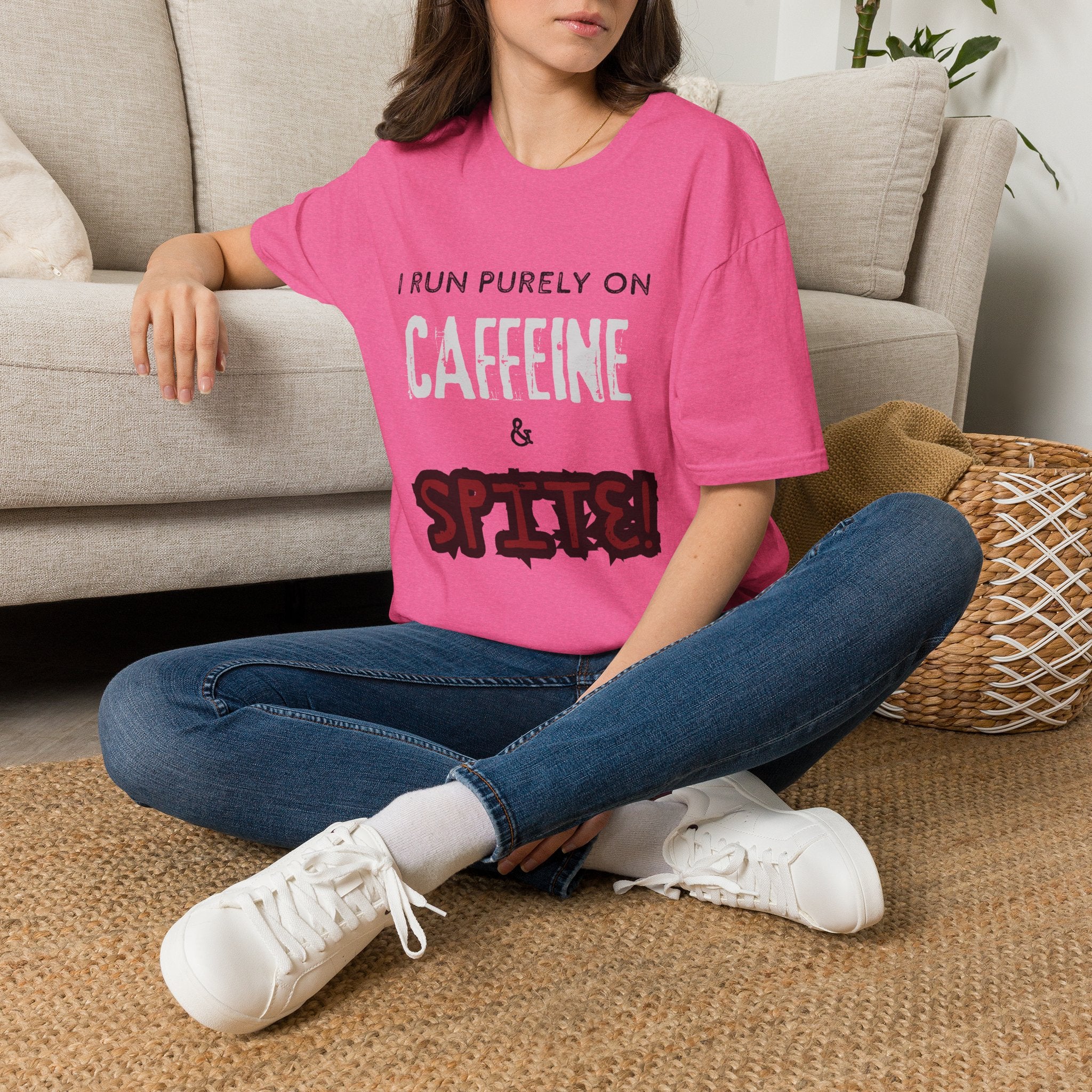 Caffeine and Spite Unisex Softstyle T-Shirt