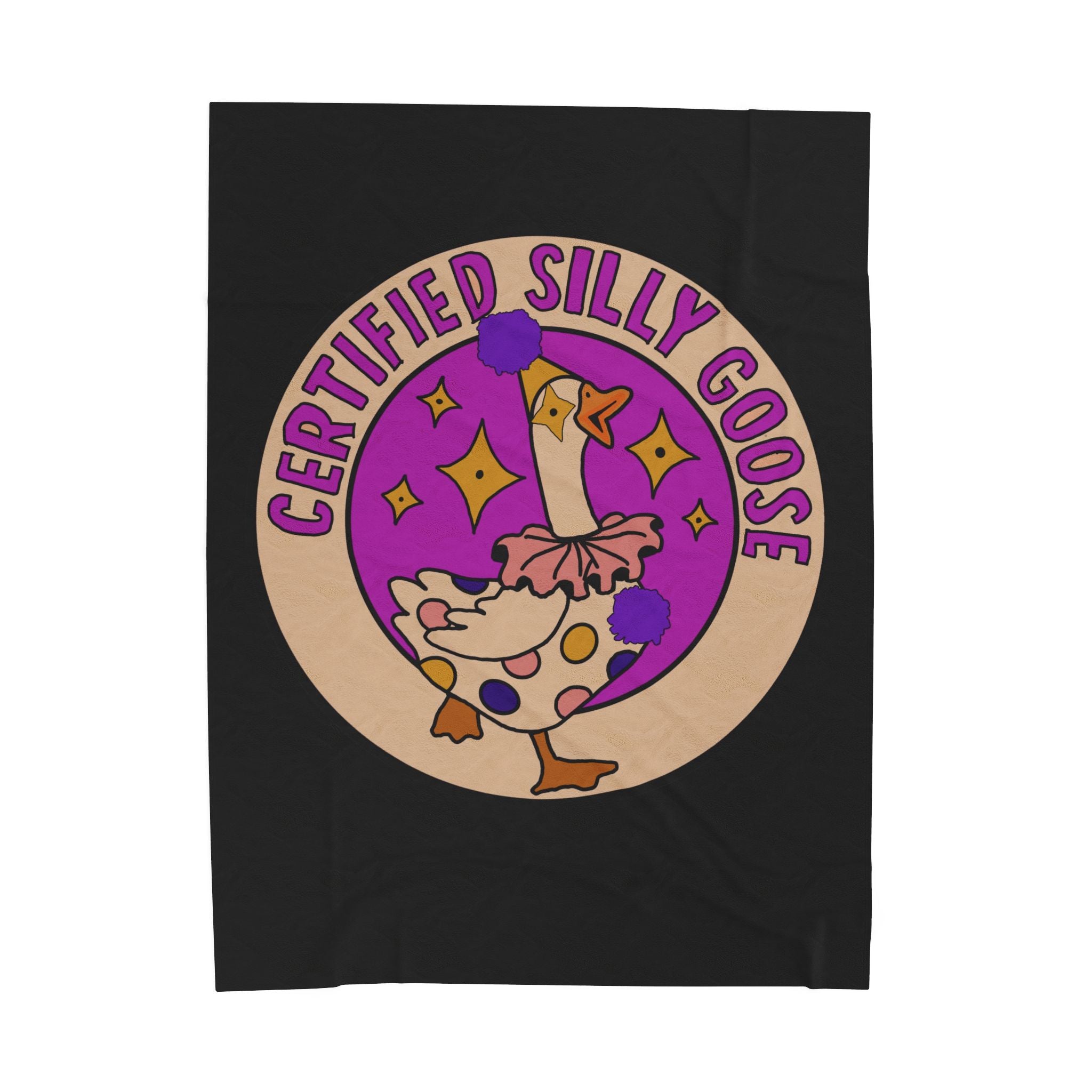 Certified Silly Goose Velveteen Plush Blanket