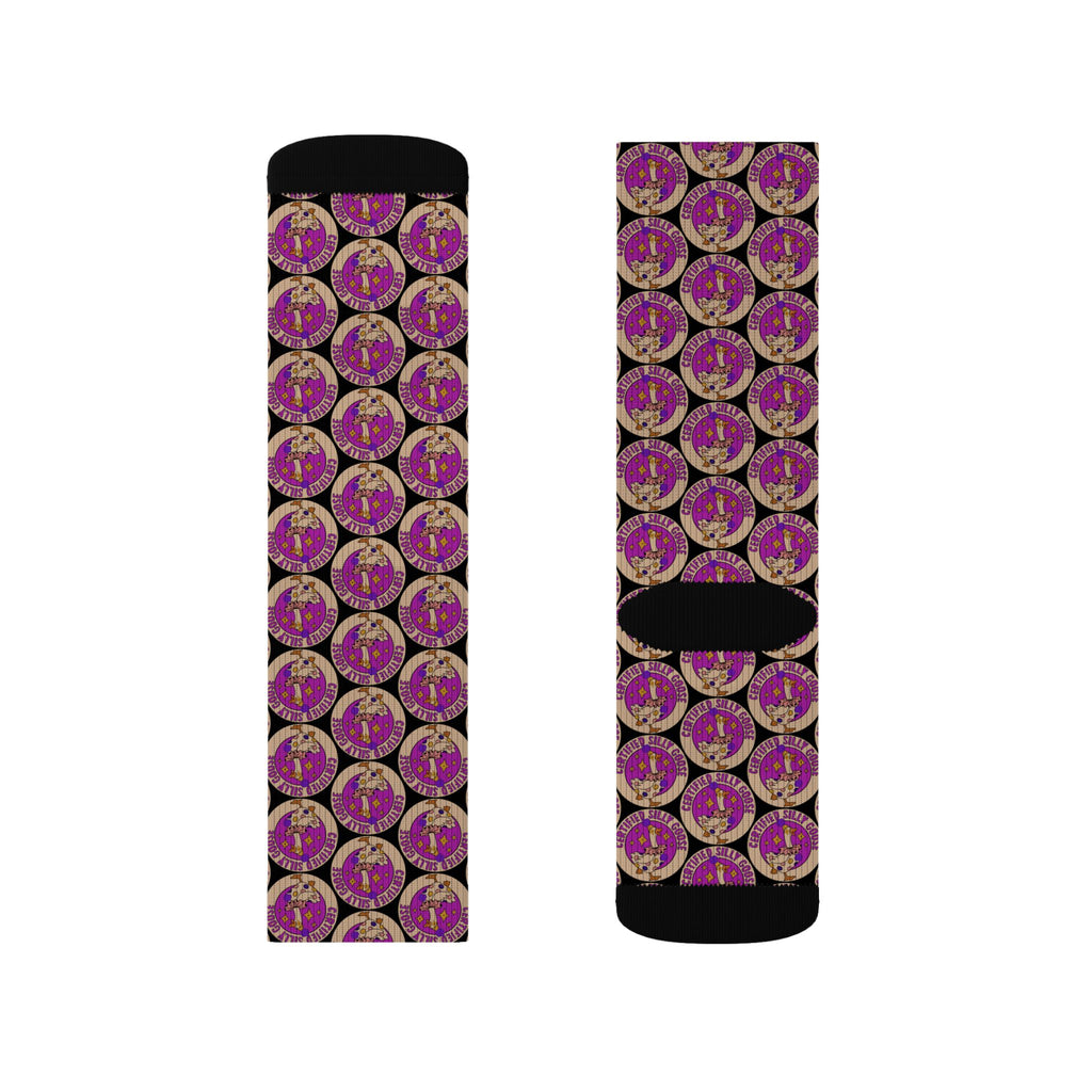 Certified Silly Goose Sublimation Socks