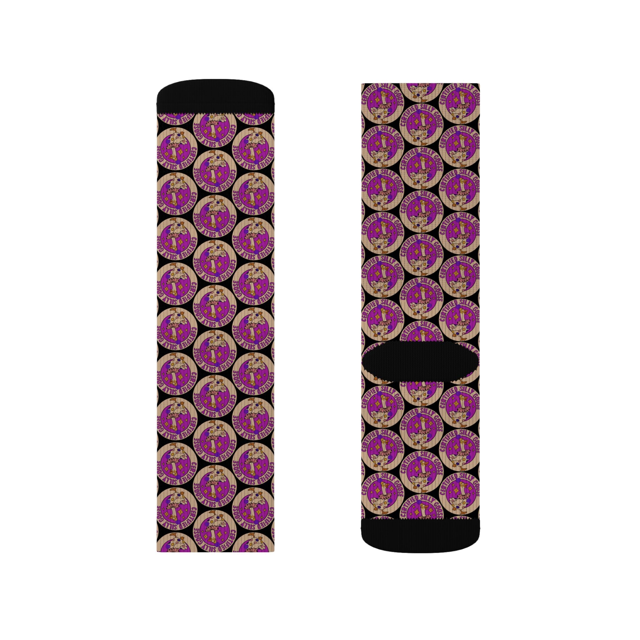 Certified Silly Goose Sublimation Socks