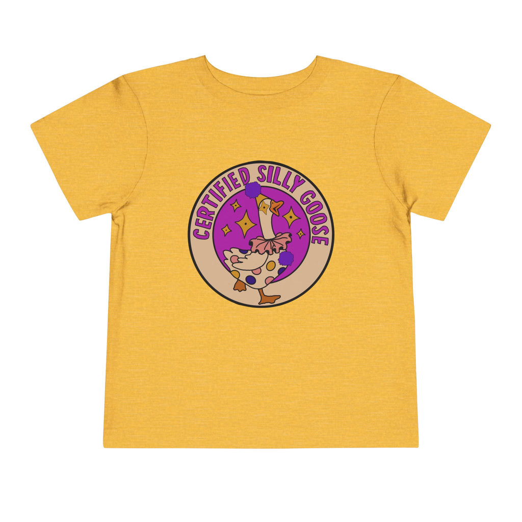 Certified Silly Goose Toddler Short Sleeve Tee
