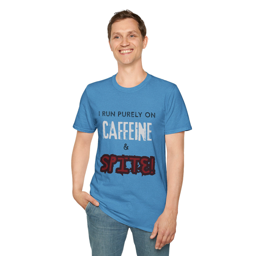 Caffeine and Spite Unisex Softstyle T-Shirt