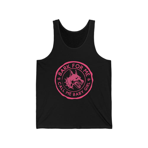 Bark For Me! Unisex Jersey Tank