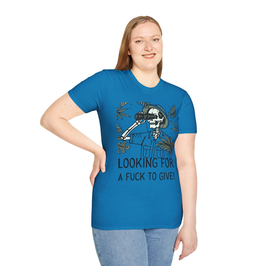 Looking for a F*ck to give Unisex Softstyle T-Shirt